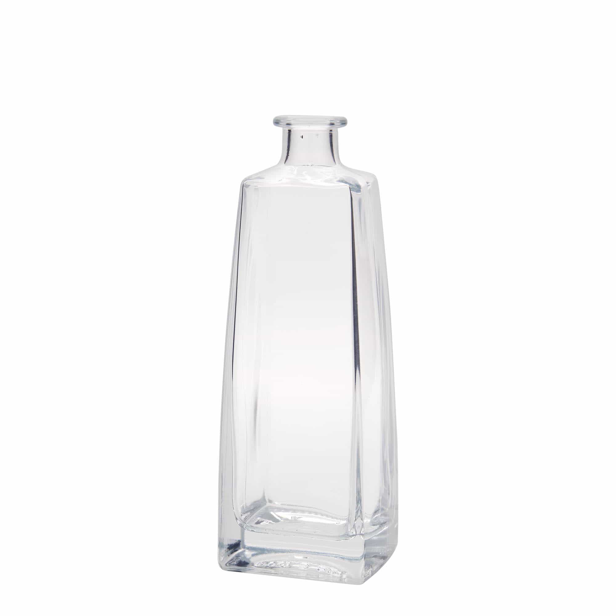500 ml staklena boca 'Timmy', pravougaona, otvor: čep 500 ml staklena boca 'Timmy', pravougaona, otvor: čep