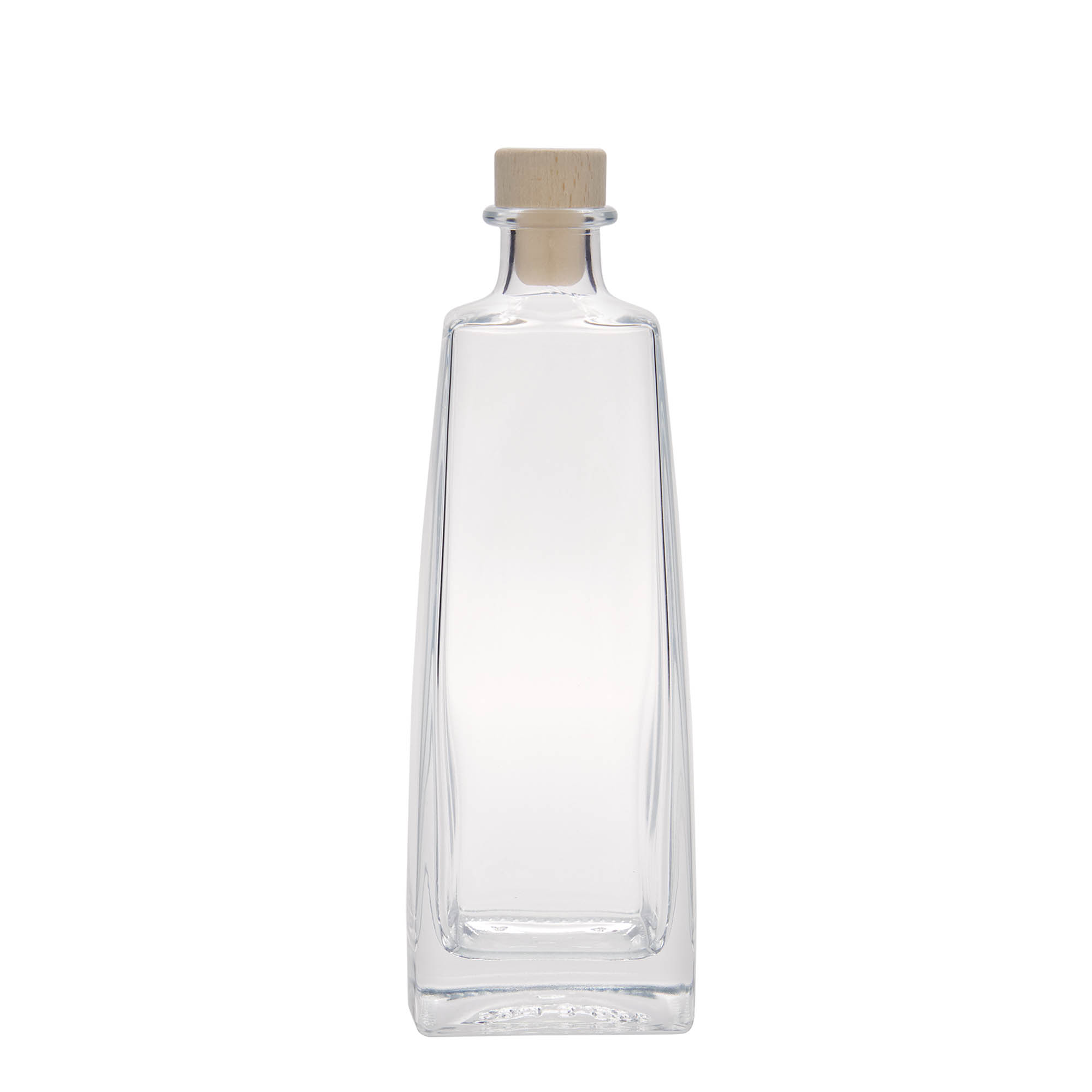 500 ml staklena boca 'Timmy', pravougaona, otvor: čep 500 ml staklena boca 'Timmy', pravougaona, otvor: čep