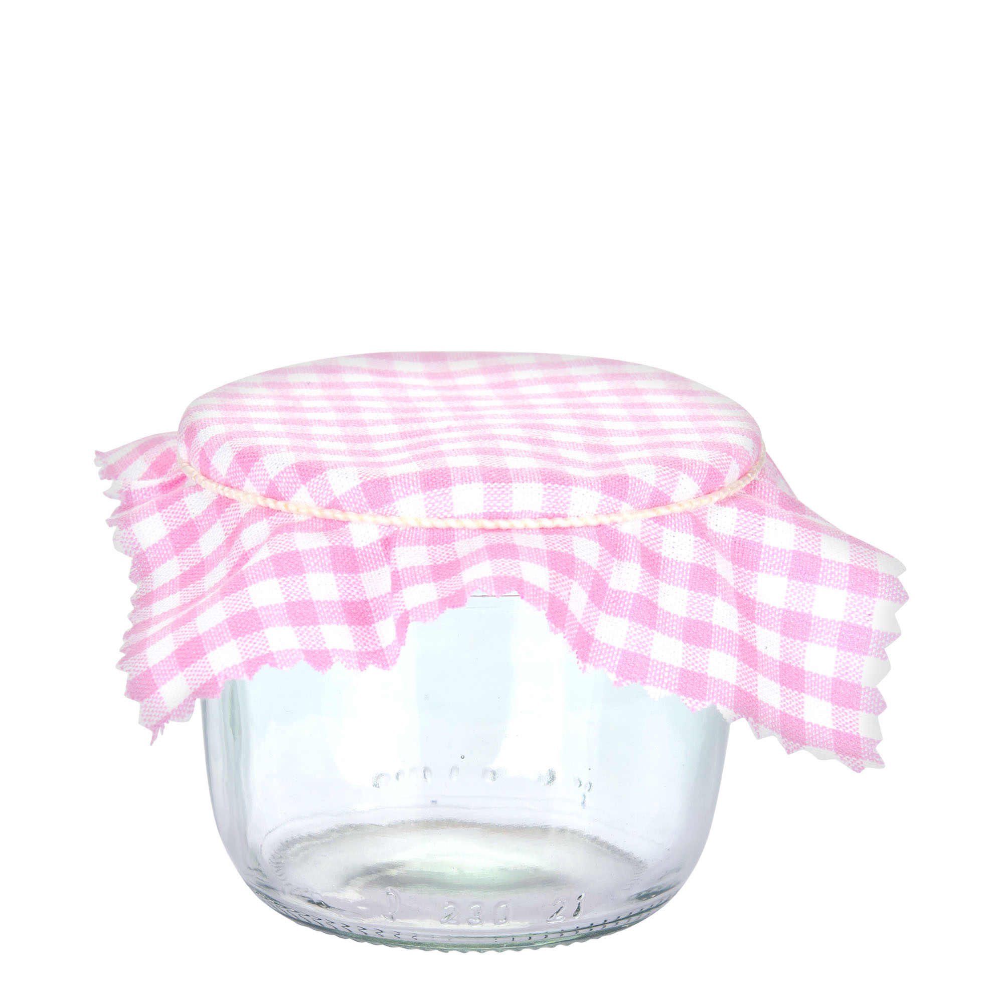 Tkanina podmetač karo 12x12, kvadratni, tekstil, roze, otvor: TO38-TO53