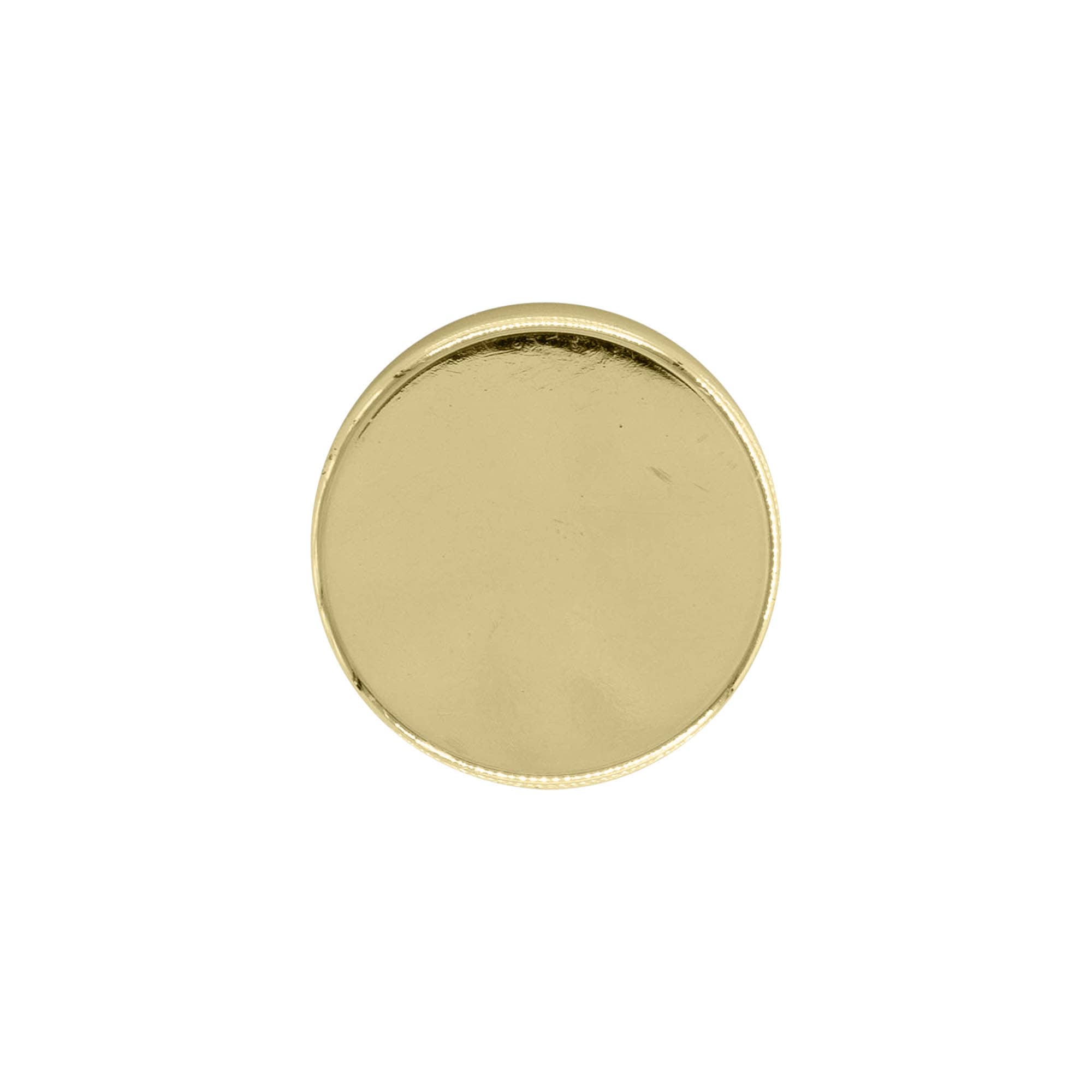 Zakrivak sa navojem, ABS plastika, zlatna, za otvor: GPI 33/400