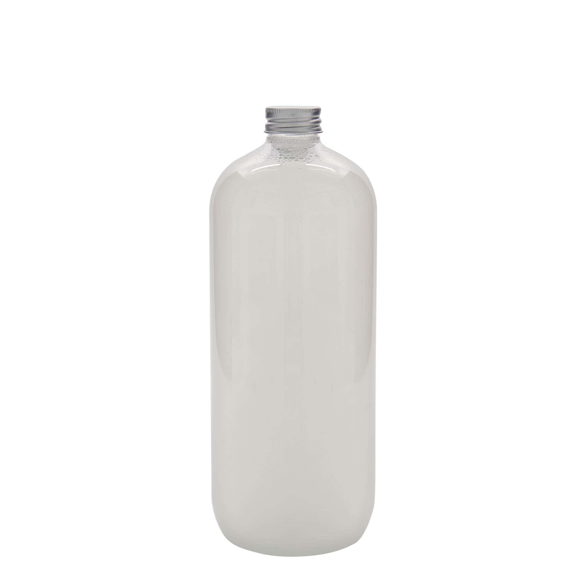 1.000 ml PET-flaša 'Boston', plastika, grlo: 28/410