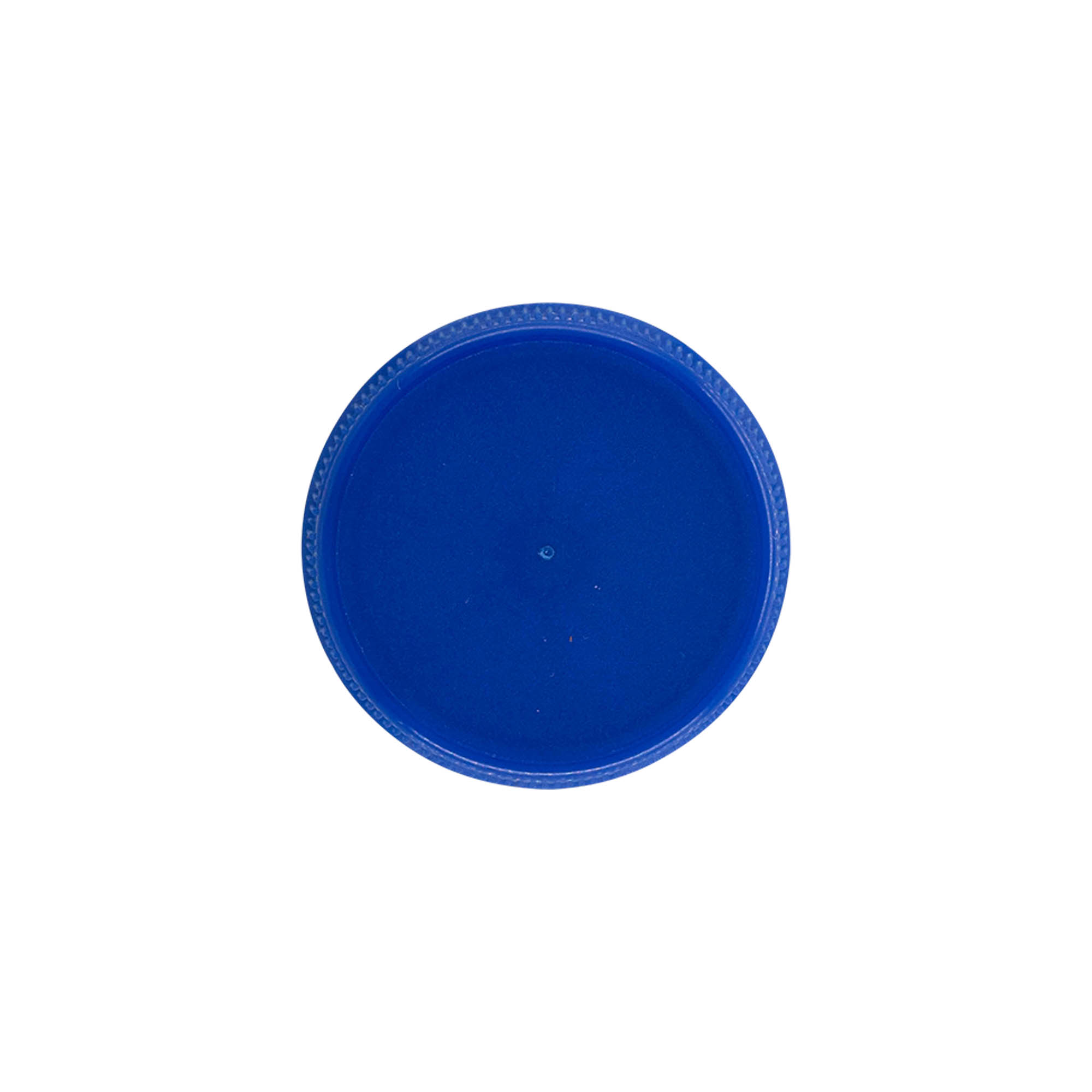 Zatvarač sa navojem, dvosmerni navoj, PE plastika, plava, za otvor: PET 38 mm