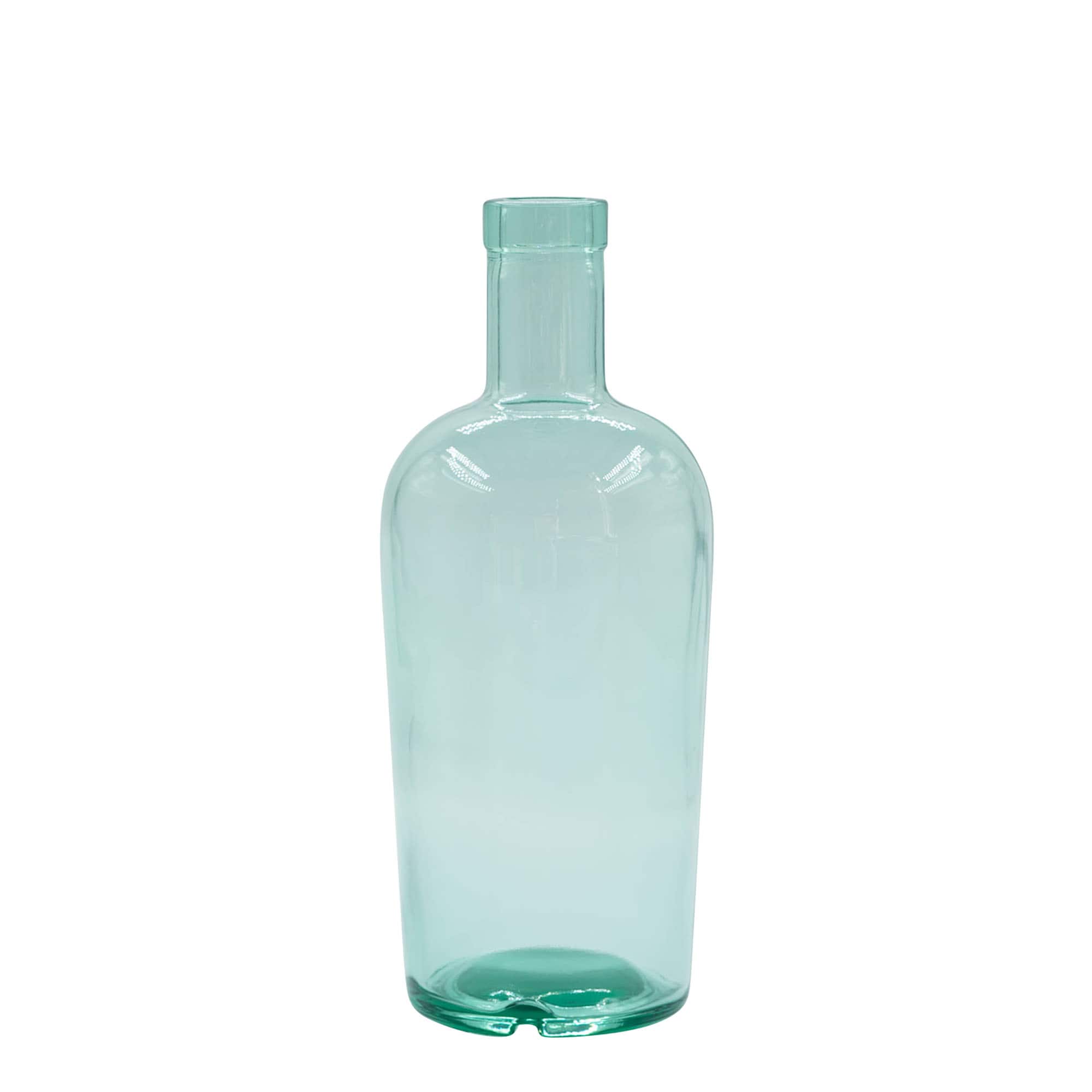 700 ml staklena flaša 'Teo Light', otvor: pluta