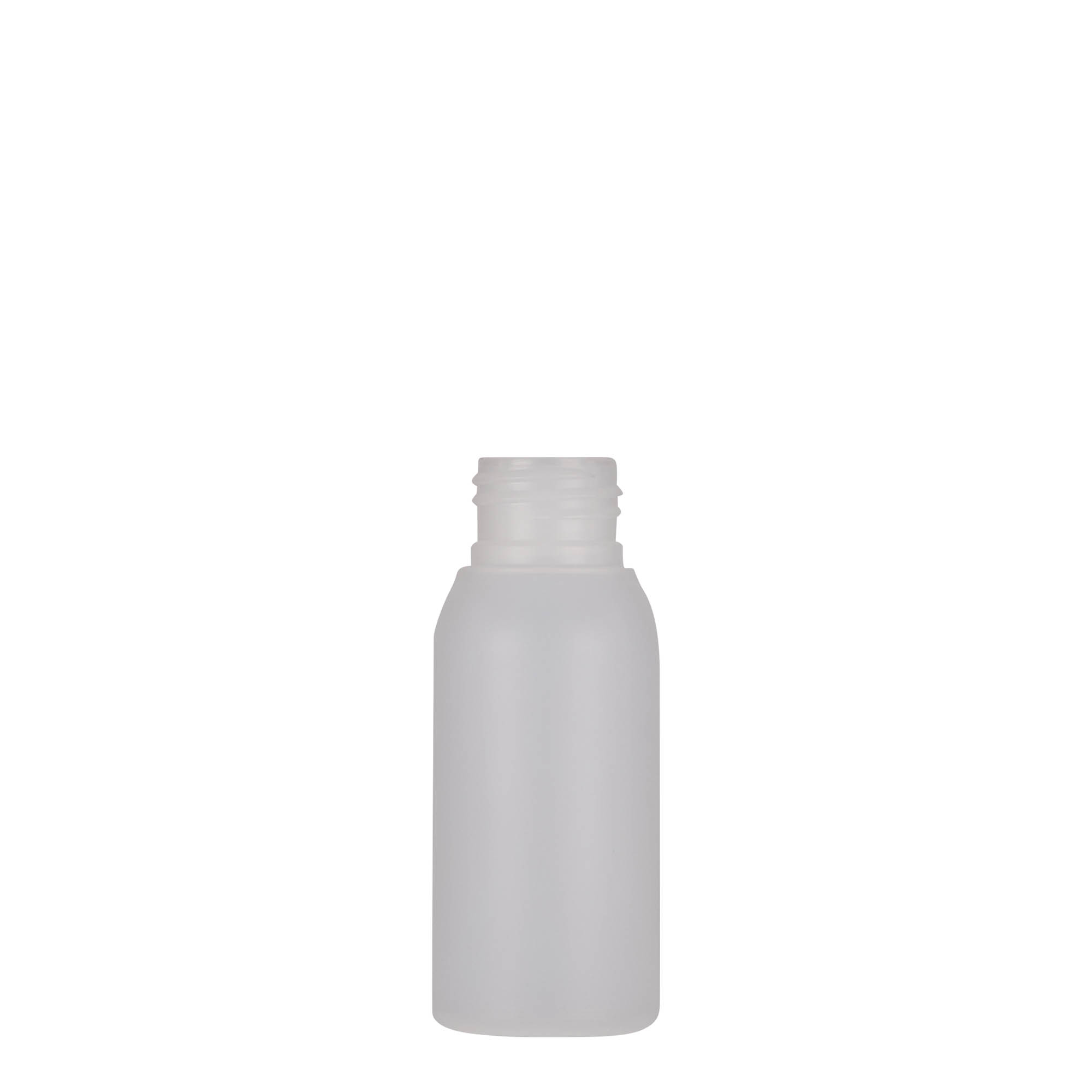 Plastična boca od 50 ml 'Tuffy', HDPE, natur, otvor: GPI 24/410 Plastična boca od 50 ml 'Tuffy', HDPE, natur, otvor: GPI 24/410