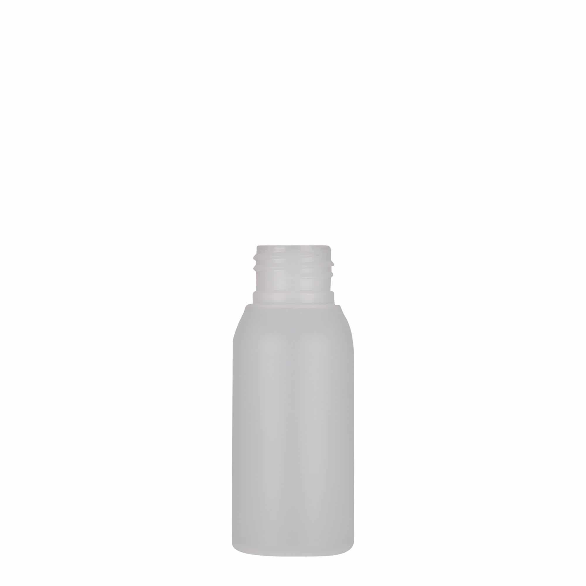 Plastična boca od 50 ml 'Tuffy', HDPE, natur, otvor: GPI 24/410 Plastična boca od 50 ml 'Tuffy', HDPE, natur, otvor: GPI 24/410
