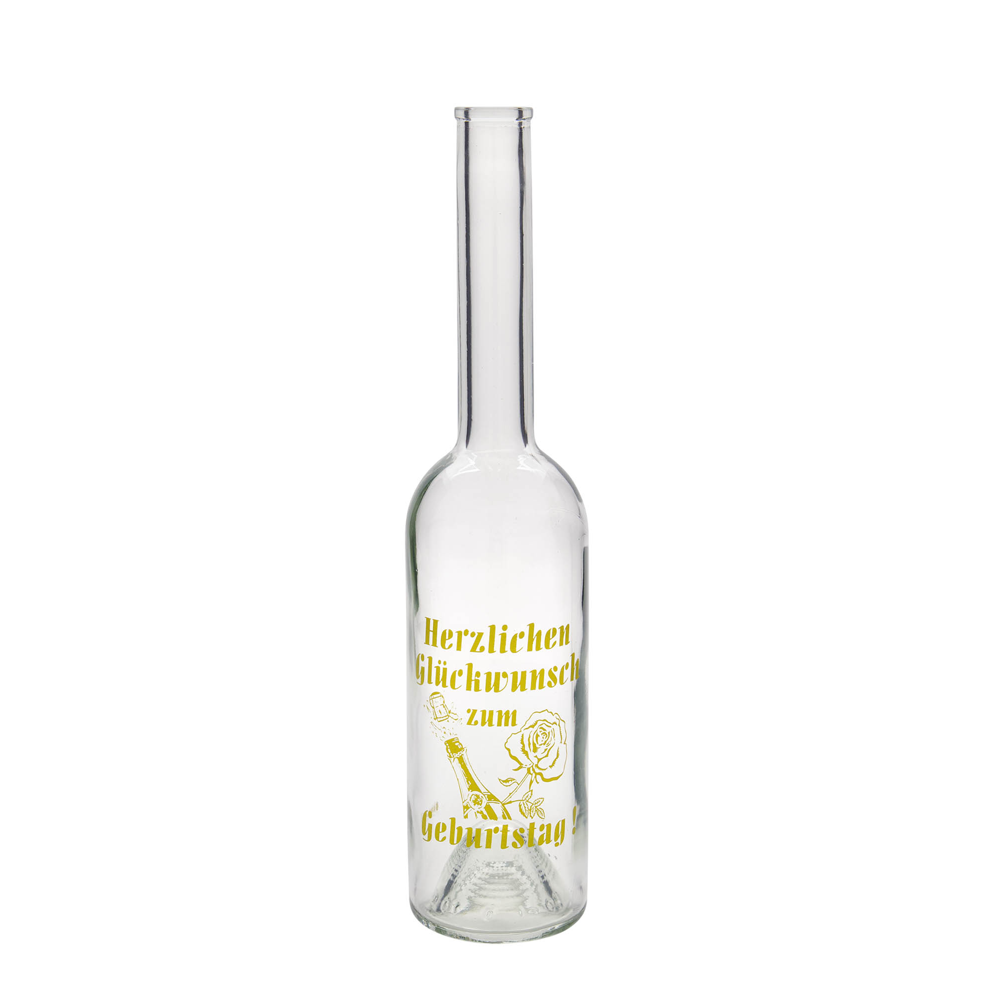 500 ml staklena flaša 'Opera', motiv: flaša za rođendan, grlo: čep 500 ml staklena flaša 'Opera', motiv: flaša za rođendan, grlo: čep