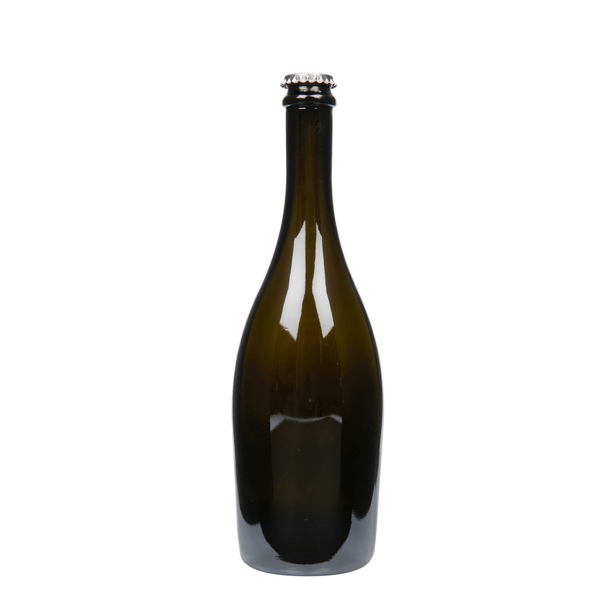 750 ml flaša šampanjca 'Carmen', staklo, antikno zeleno, otvor: krunski čep 750 ml flaša šampanjca 'Carmen', staklo, antikno zeleno, otvor: krunski čep