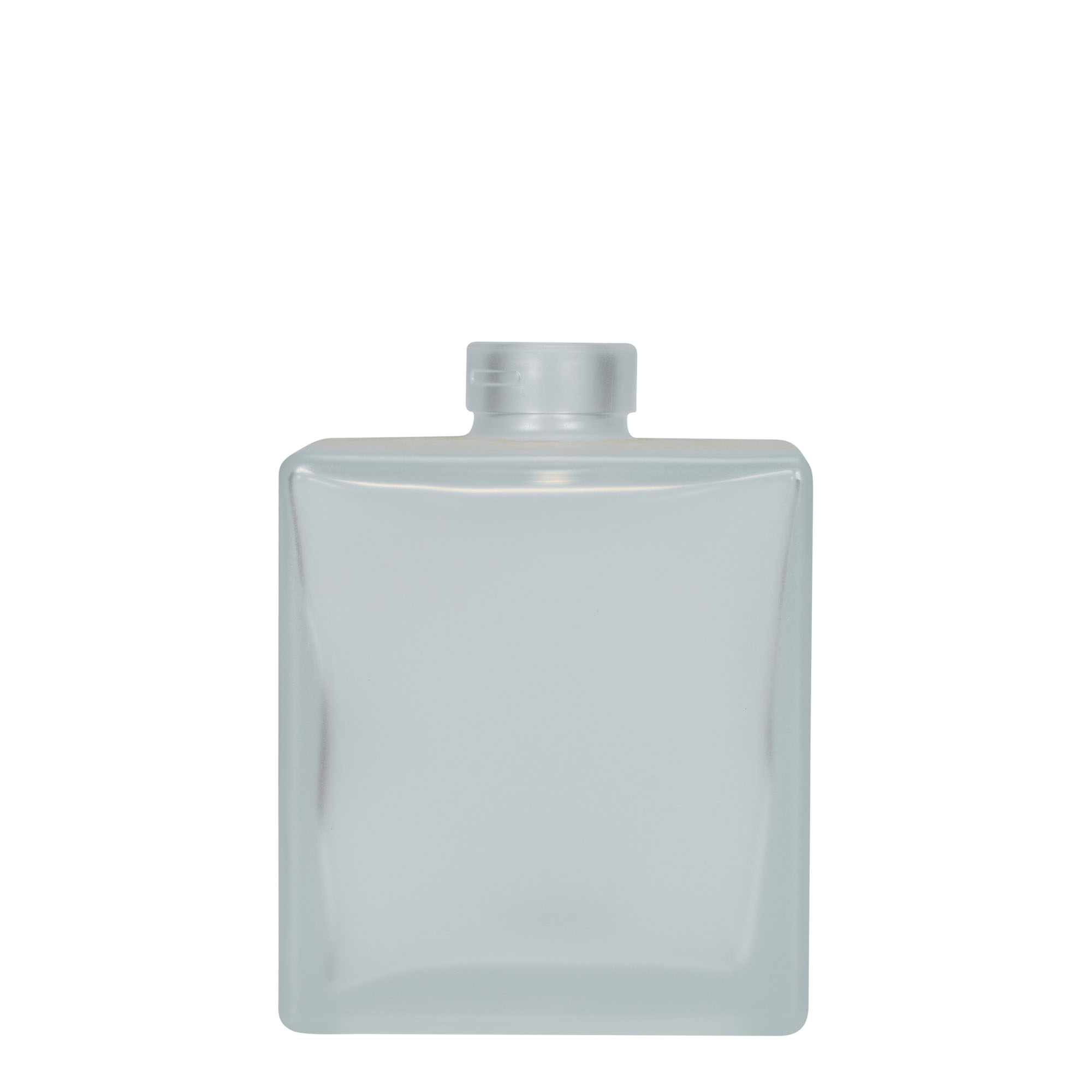 500 ml staklena boca 'Cube', kvadratna, zaleđena, grlo: pluta 500 ml staklena boca 'Cube', kvadratna, zaleđena, grlo: pluta