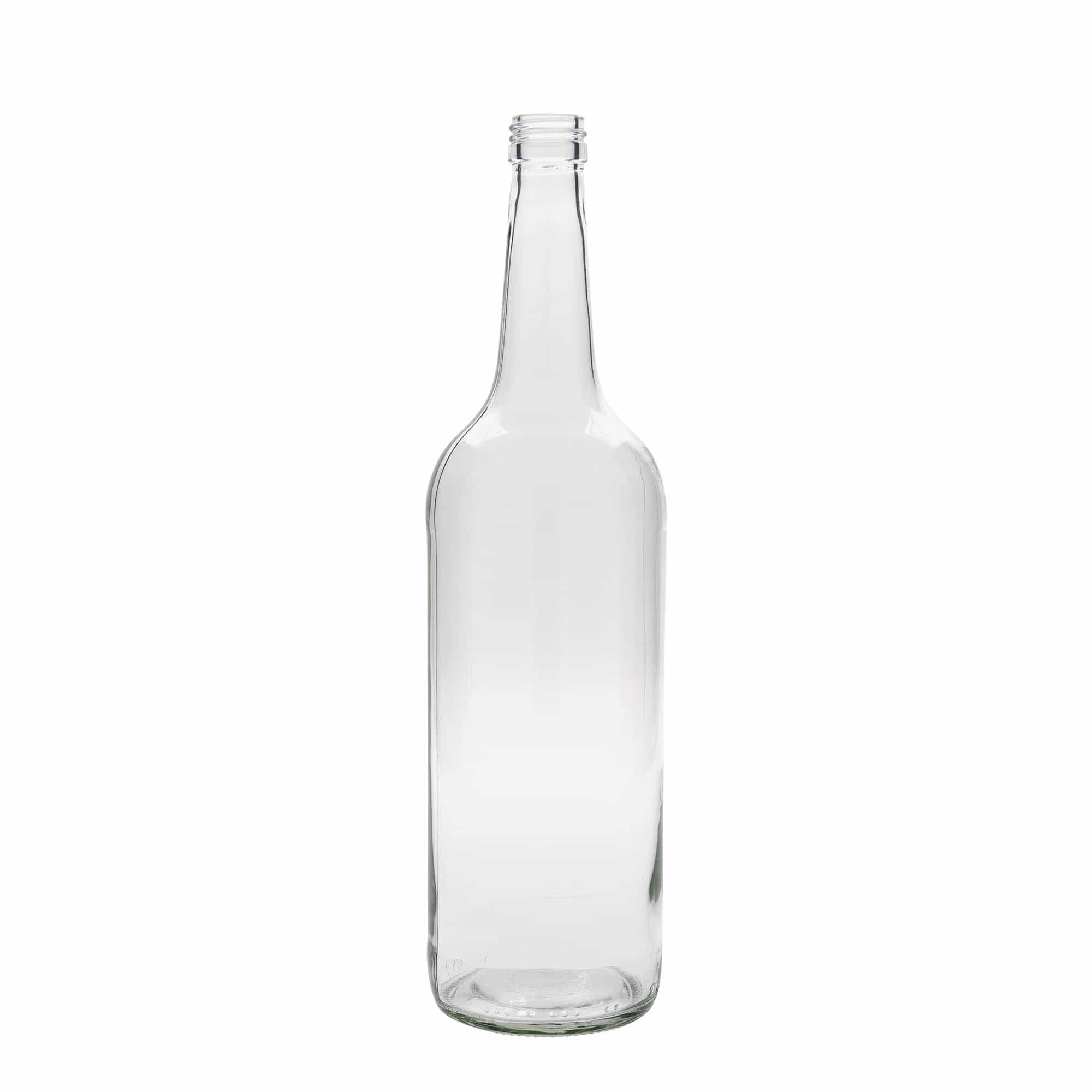 Staklena boca od 1000 ml s ravnim grlom, otvor: Plutani čep Staklena boca od 1000 ml s ravnim grlom, otvor: Plutani čep