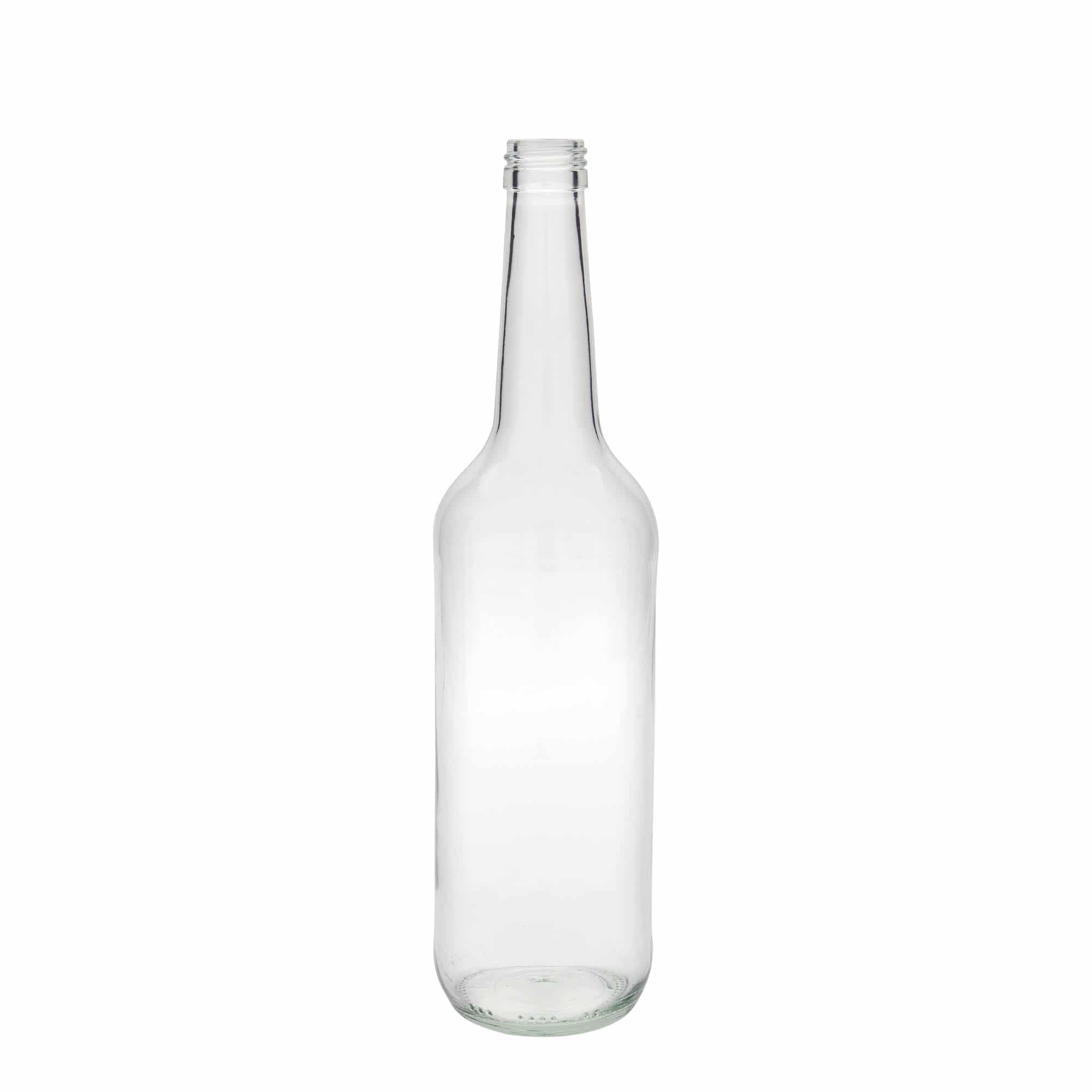 Staklena boca od 700 ml s ravnim grlom, otvor: PP 28 Staklena boca od 700 ml s ravnim grlom, otvor: PP 28