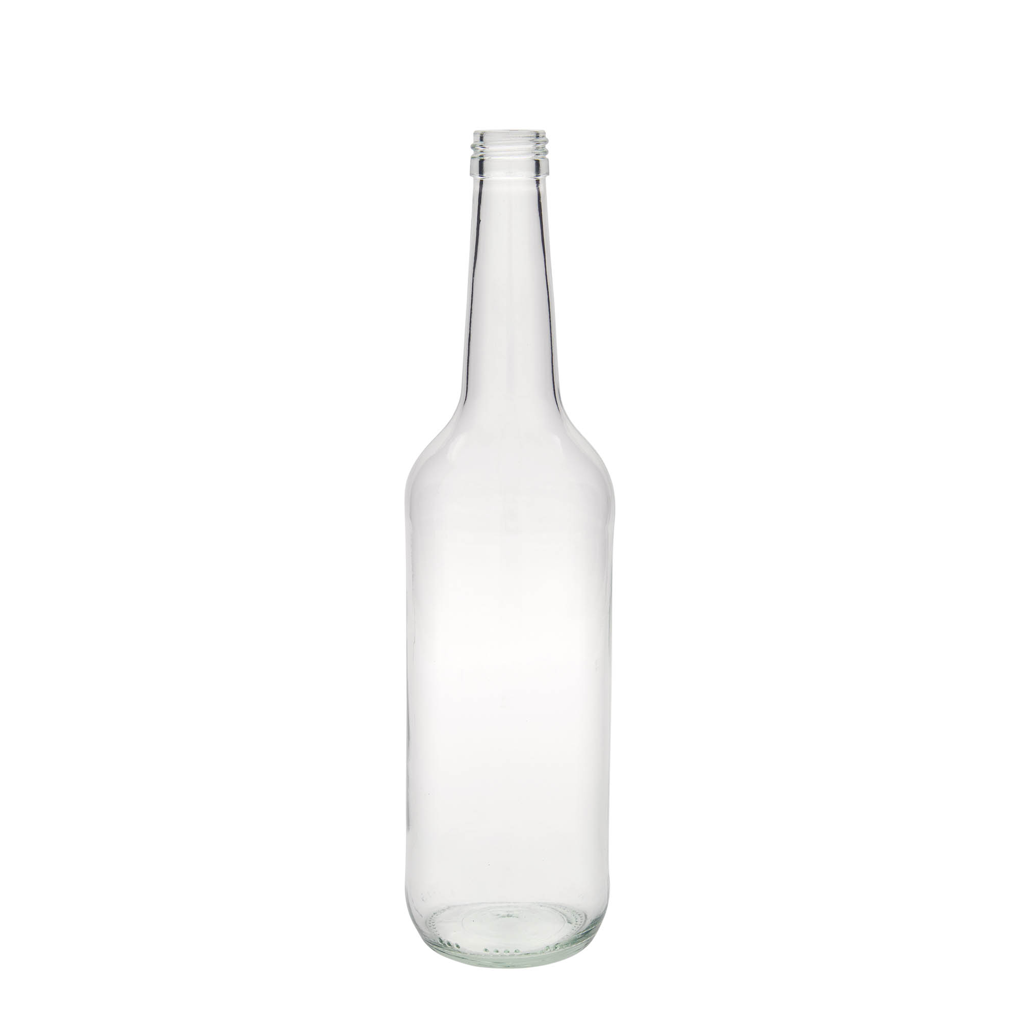 700 ml staklena flaša sa ravnim vratom, otvor: PP 28