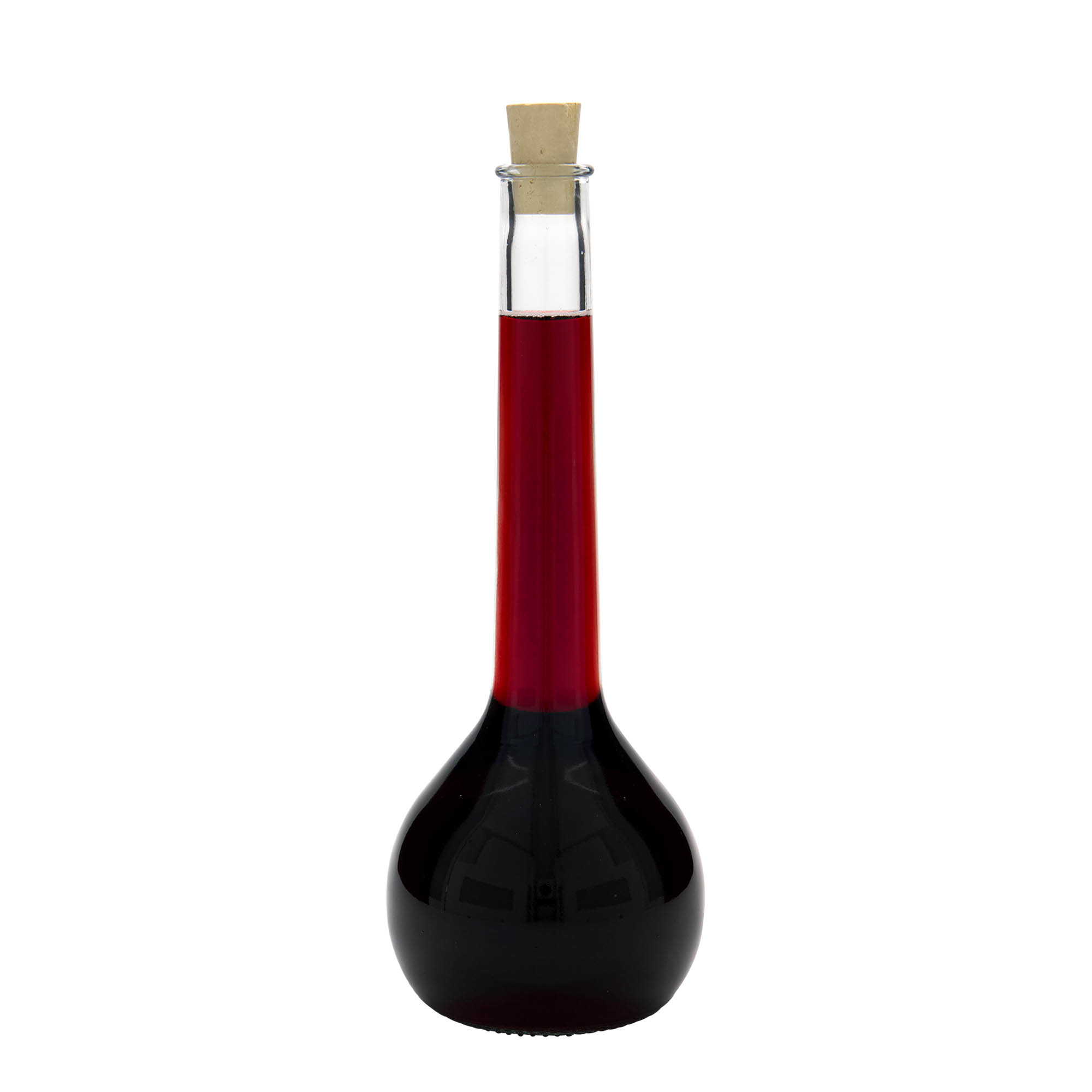 500 ml staklena flaša 'Tulipano', otvor: pluta