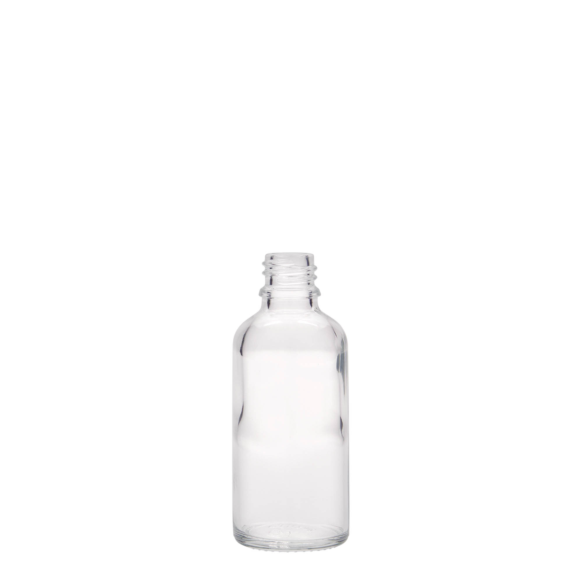 Medicinska boca od 50 ml, staklo, otvor: DIN 18 Medicinska boca od 50 ml, staklo, otvor: DIN 18