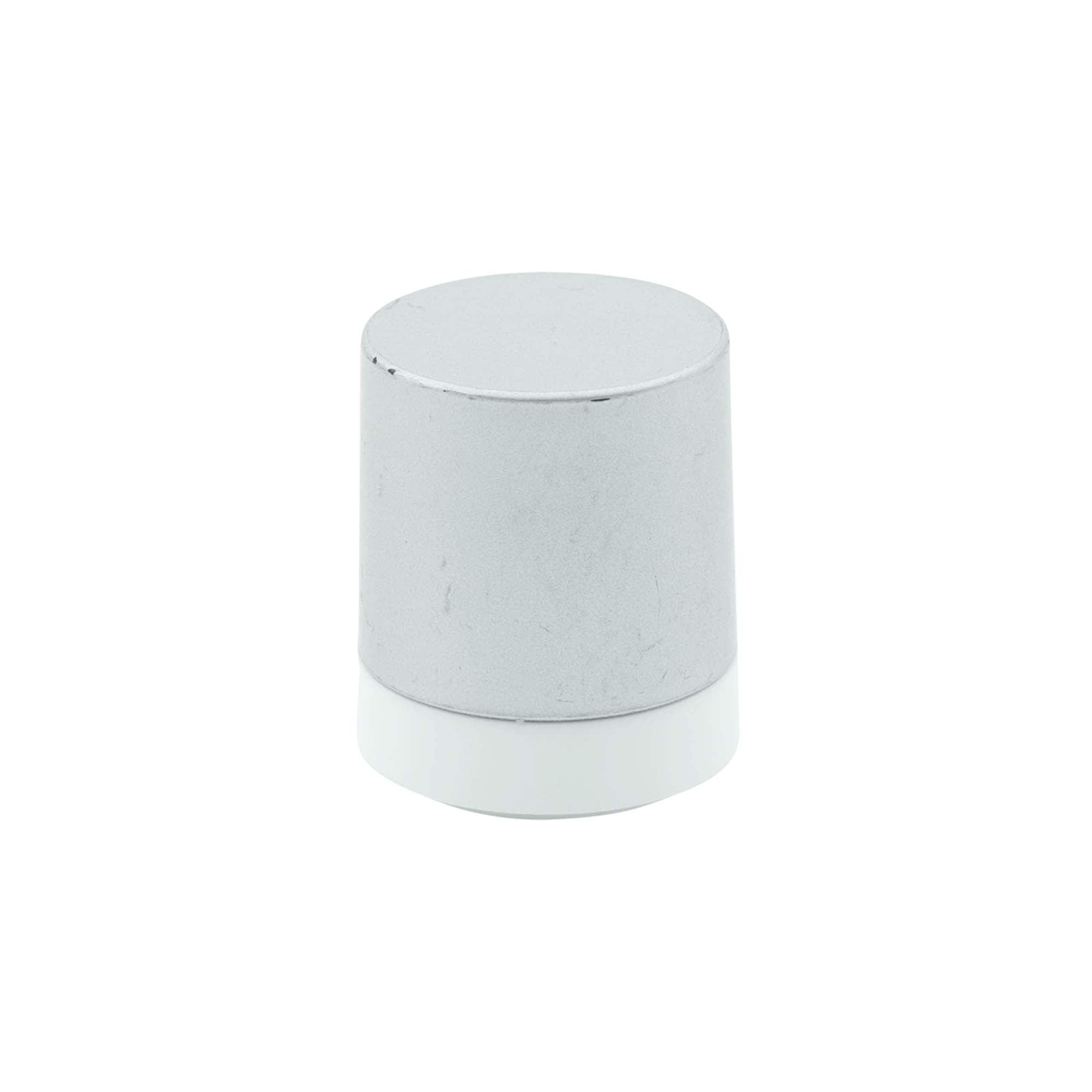 Airless dozator pumpa 'Micro', PP-plastika, srebrna