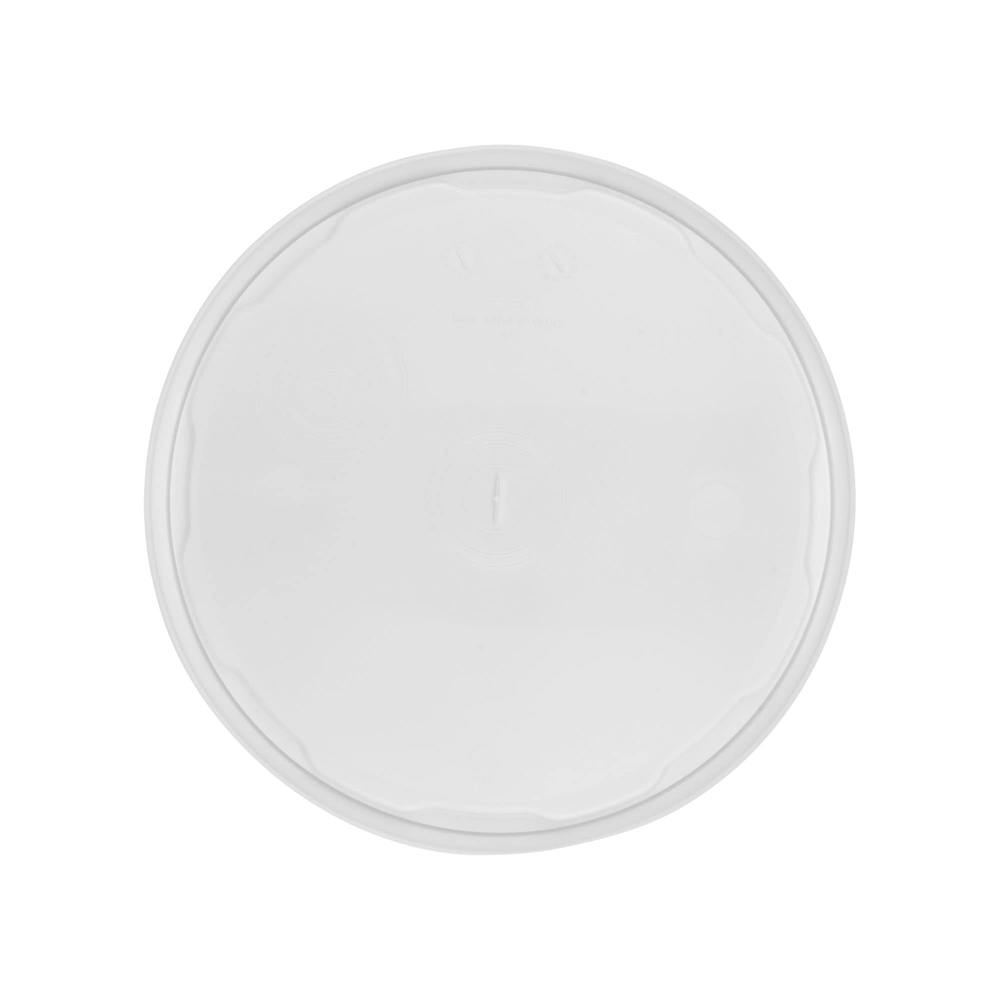 Poklopac za kantu od 10 l, PP plastika, bela
