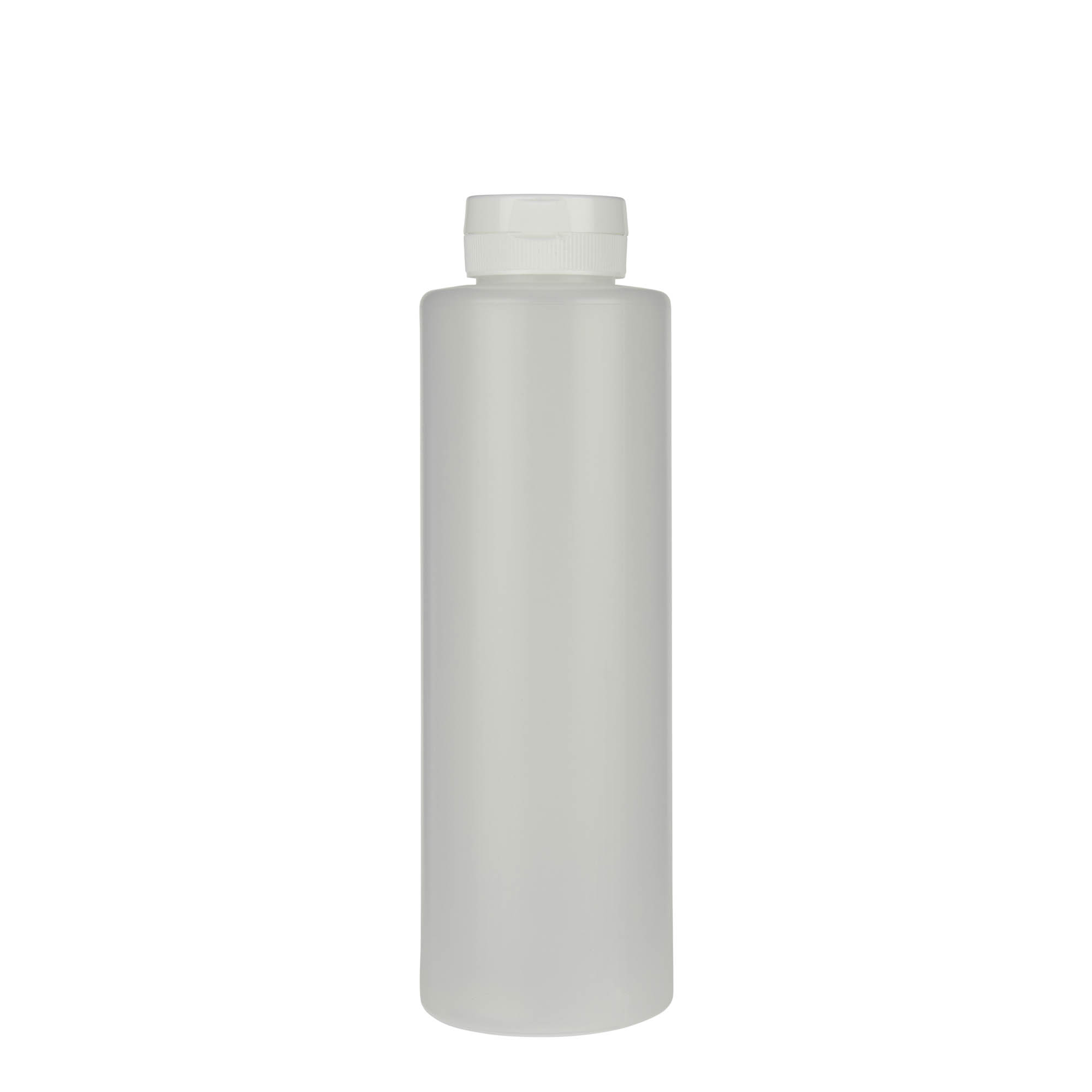 500 ml flašica za sos, LDPE plastika, prirodna, grlo: 38/400