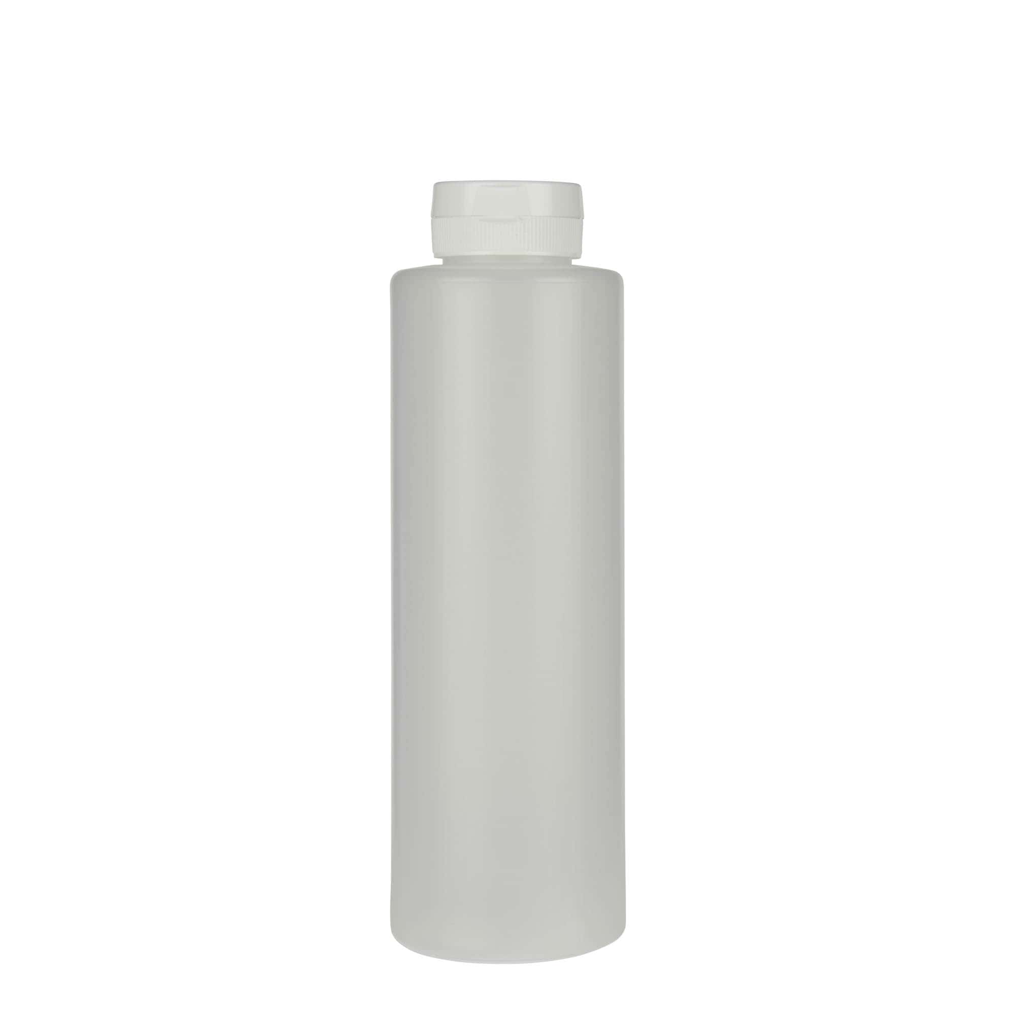 500 ml flašica za sos, LDPE plastika, prirodna, grlo: 38/400