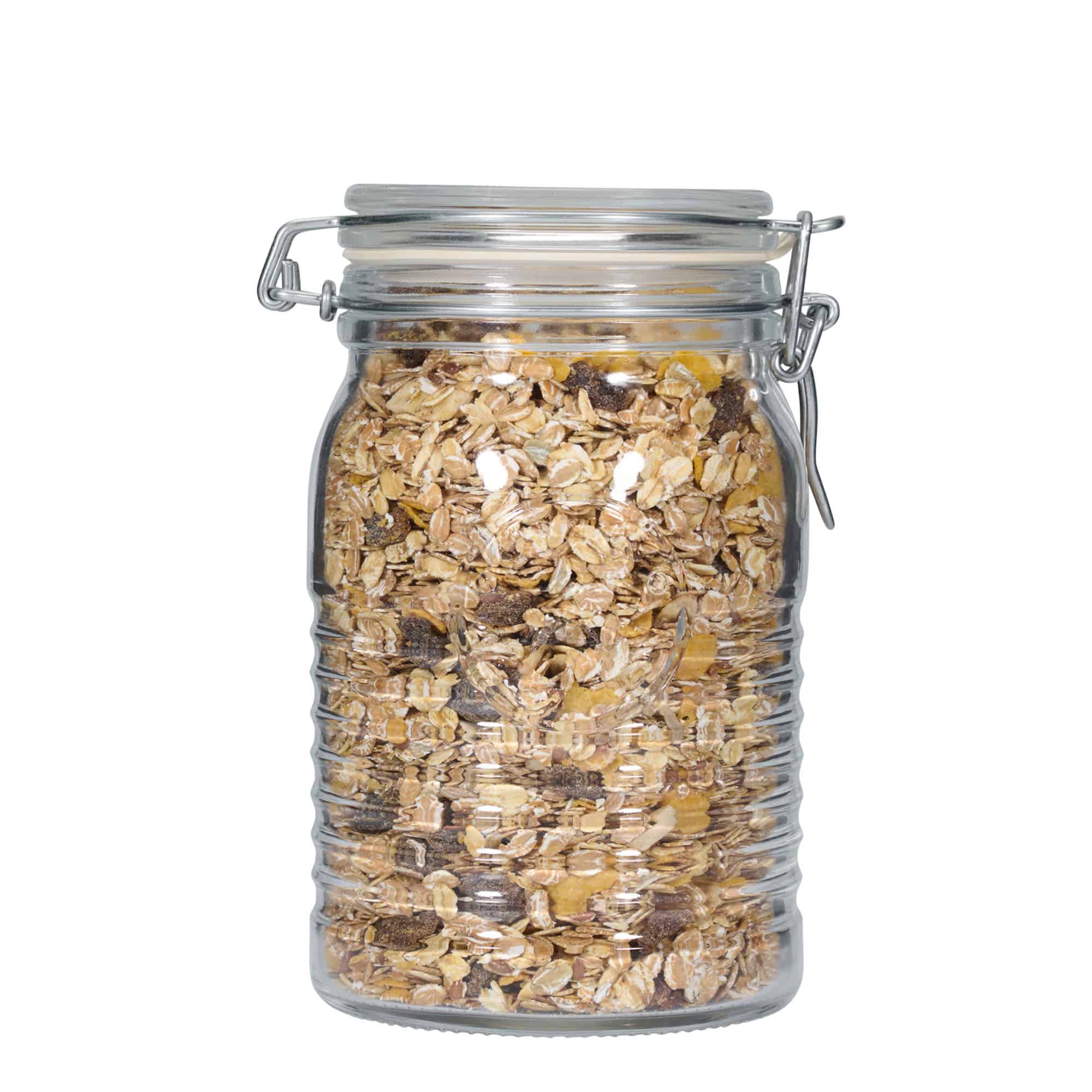 1.000 ml staklena tegla sa žičanim poklopcem 'Officina 1825', otvor: žičani zatvarač 1.000 ml staklena tegla sa žičanim poklopcem 'Officina 1825', otvor: žičani zatvarač