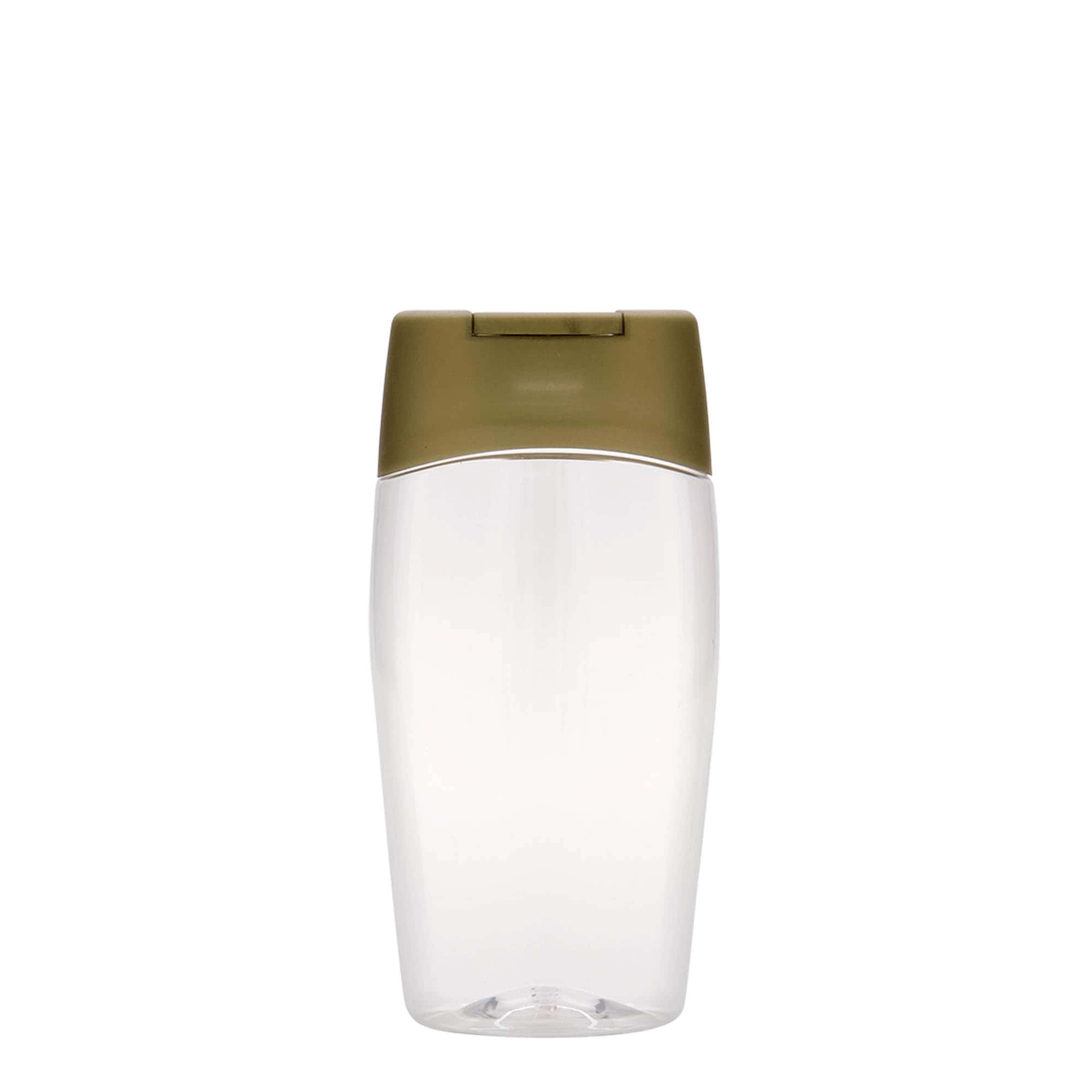 200 ml PET-flaša 'Squeeze', ovalna, plastična 200 ml PET-flaša 'Squeeze', ovalna, plastična