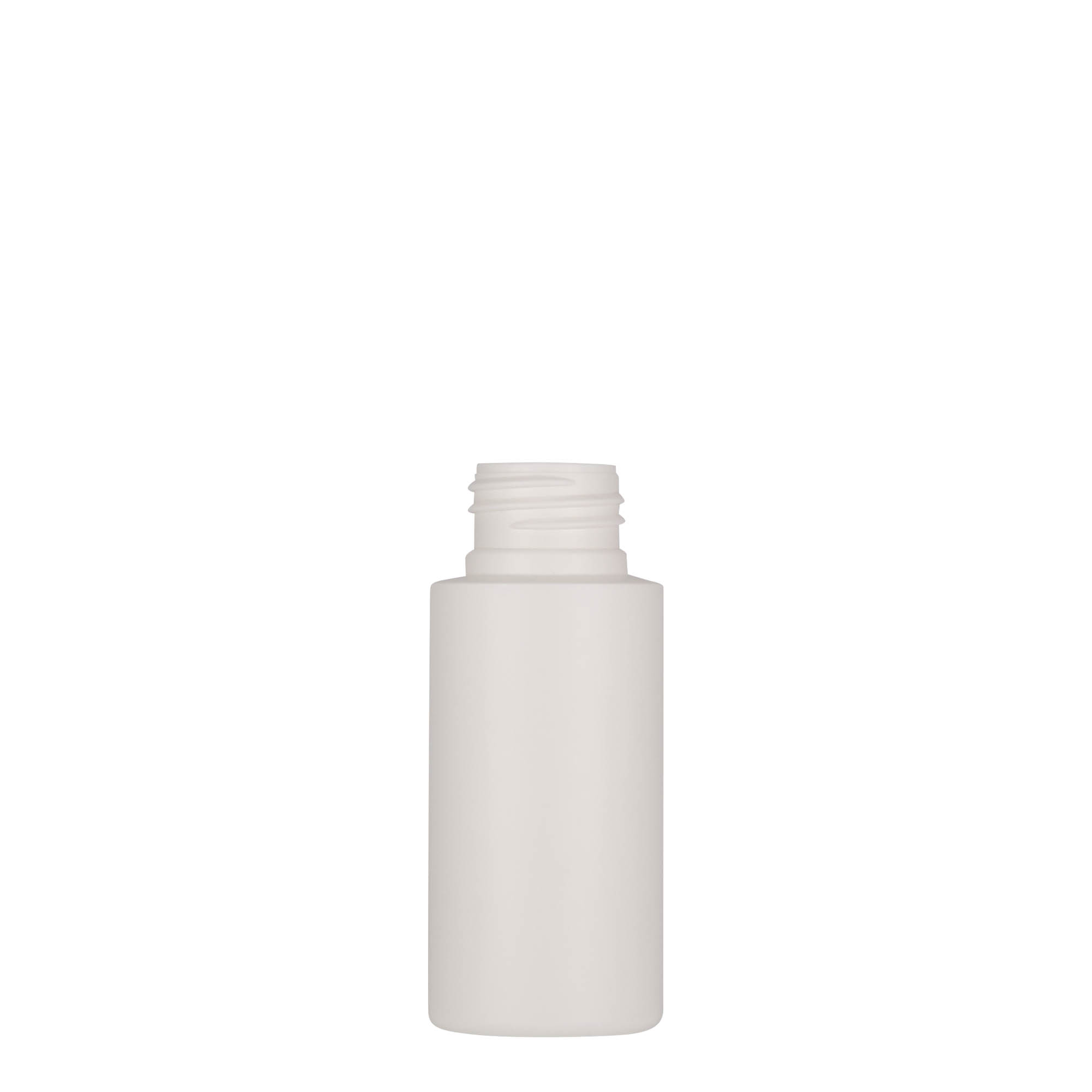 Plastična boca od 50 ml 'Pipe', HDPE, bela, otvor: GPI 24/410 Plastična boca od 50 ml 'Pipe', HDPE, bela, otvor: GPI 24/410