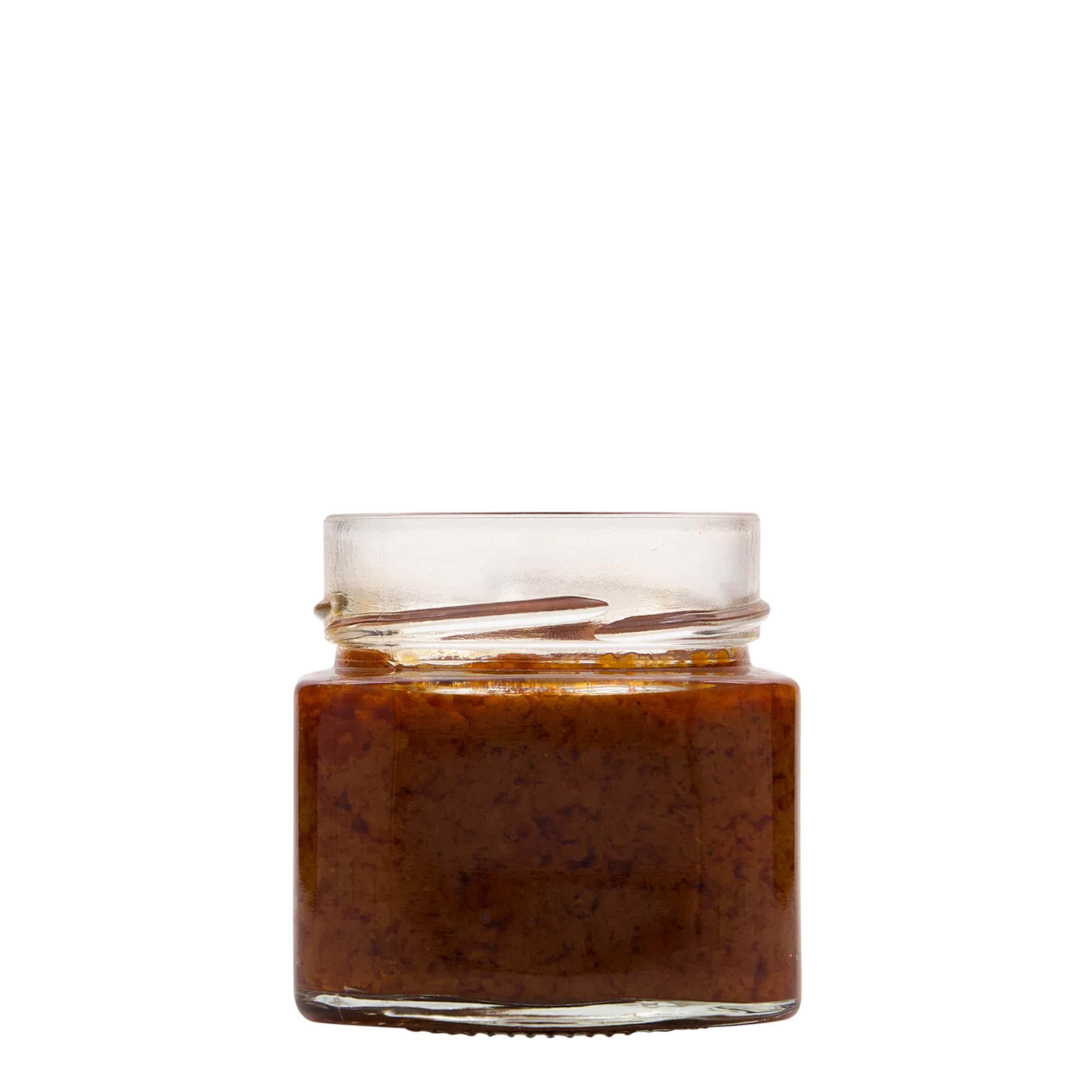 212 ml četvrtasto staklo 'Kimba', otvor: Extra-Deep-Twist-Off (EDTO 70)