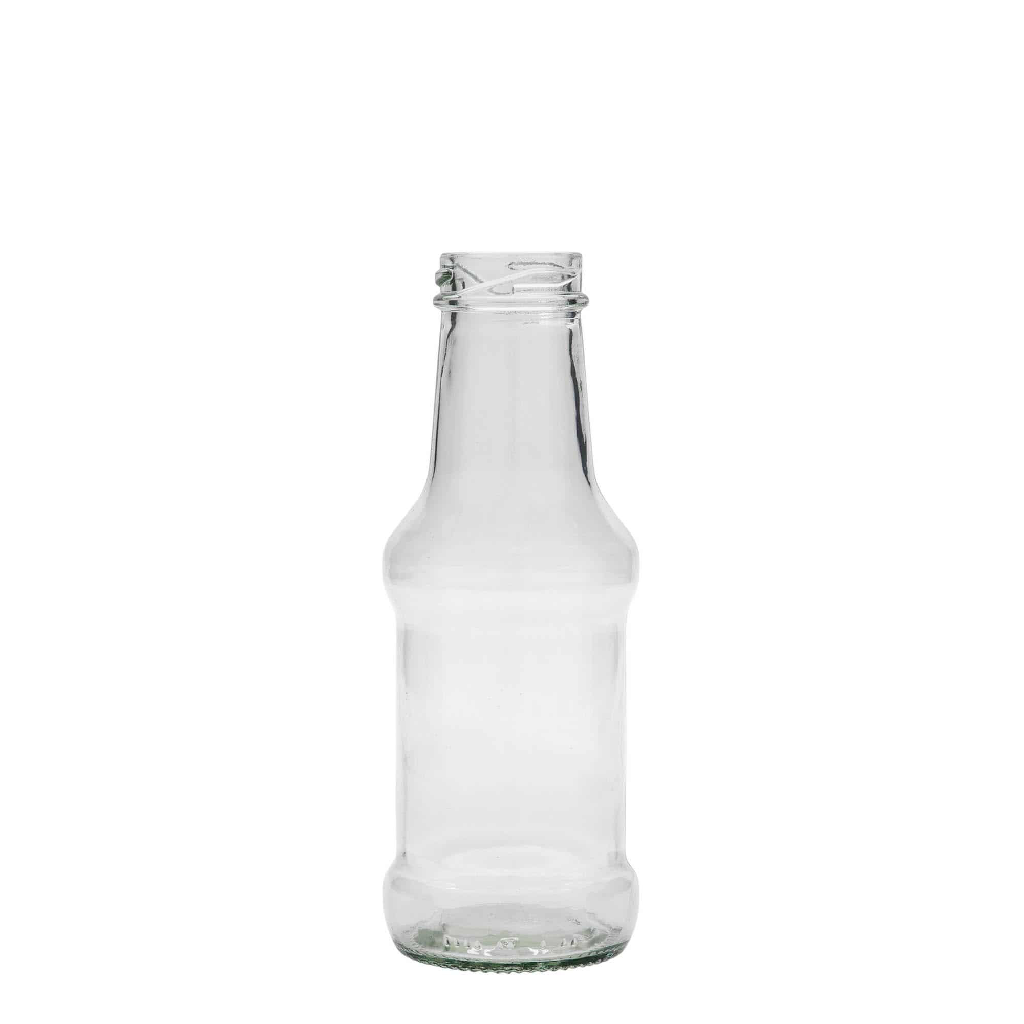 Boca za sosove od 250 ml, staklo, otvor: Twist-Off (TO 38) Boca za sosove od 250 ml, staklo, otvor: Twist-Off (TO 38)