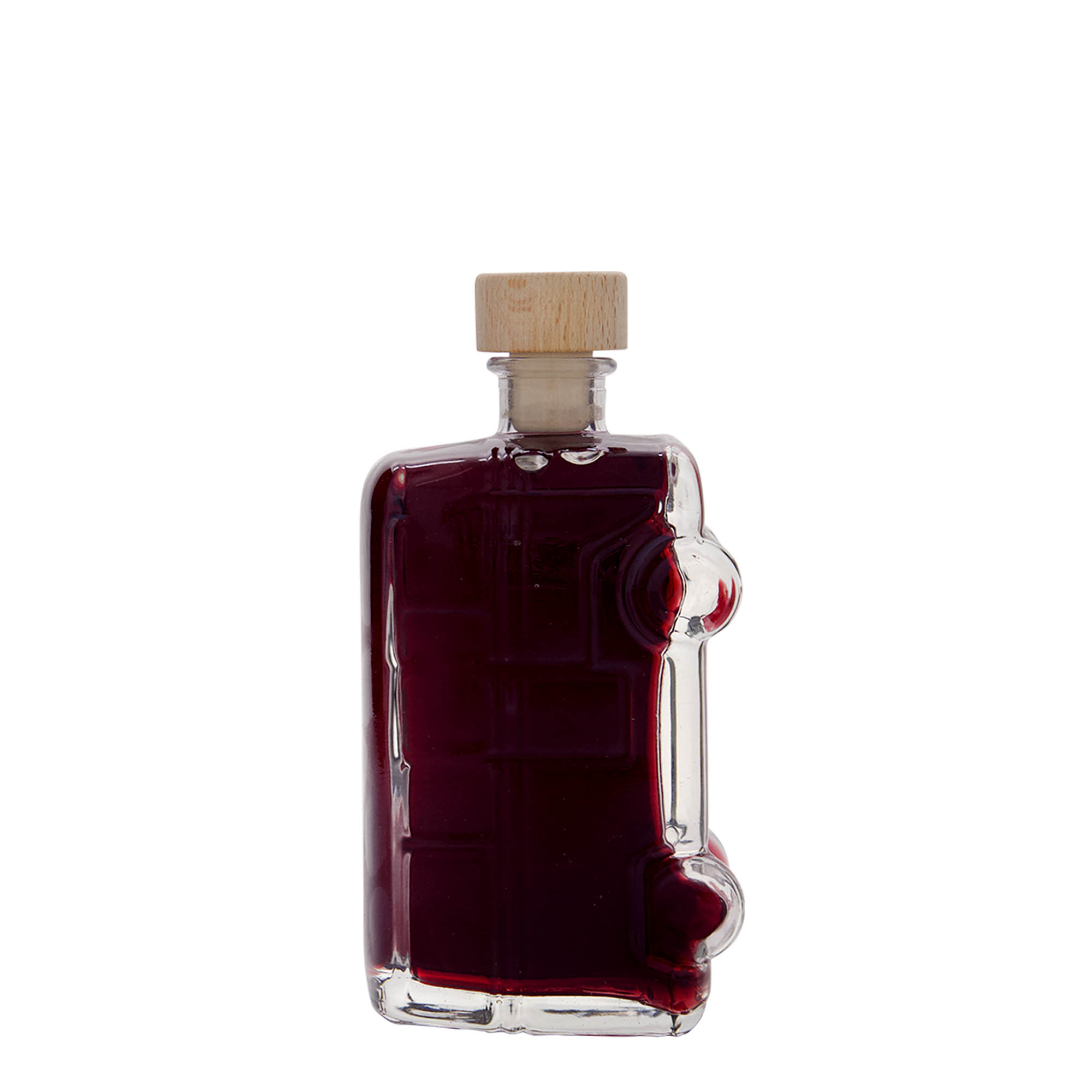 200 ml staklena flaša 'Bulli', otvor: čep 200 ml staklena flaša 'Bulli', otvor: čep