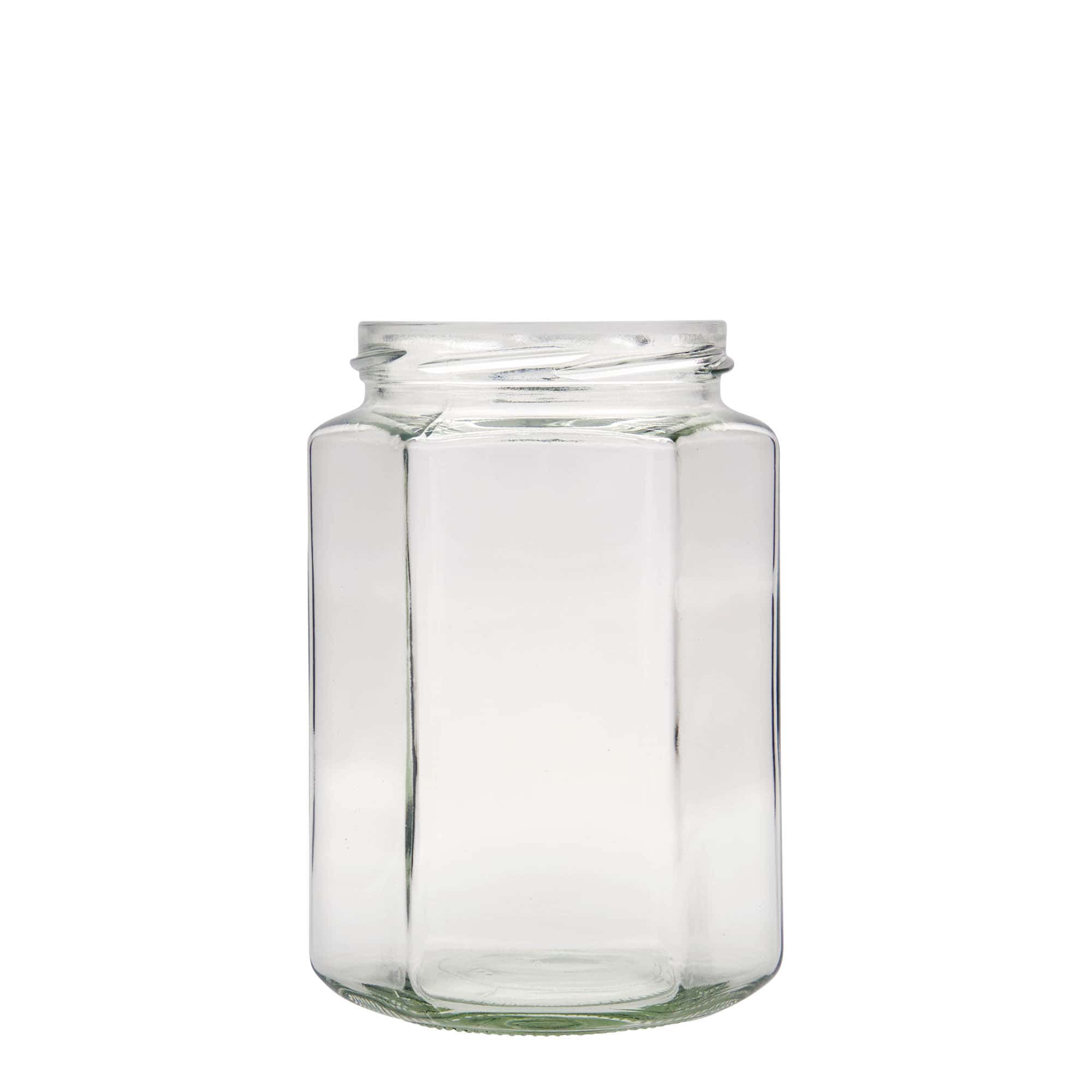 Šestougaona tegla od 770 ml, otvor: Twist-Off (TO 82)