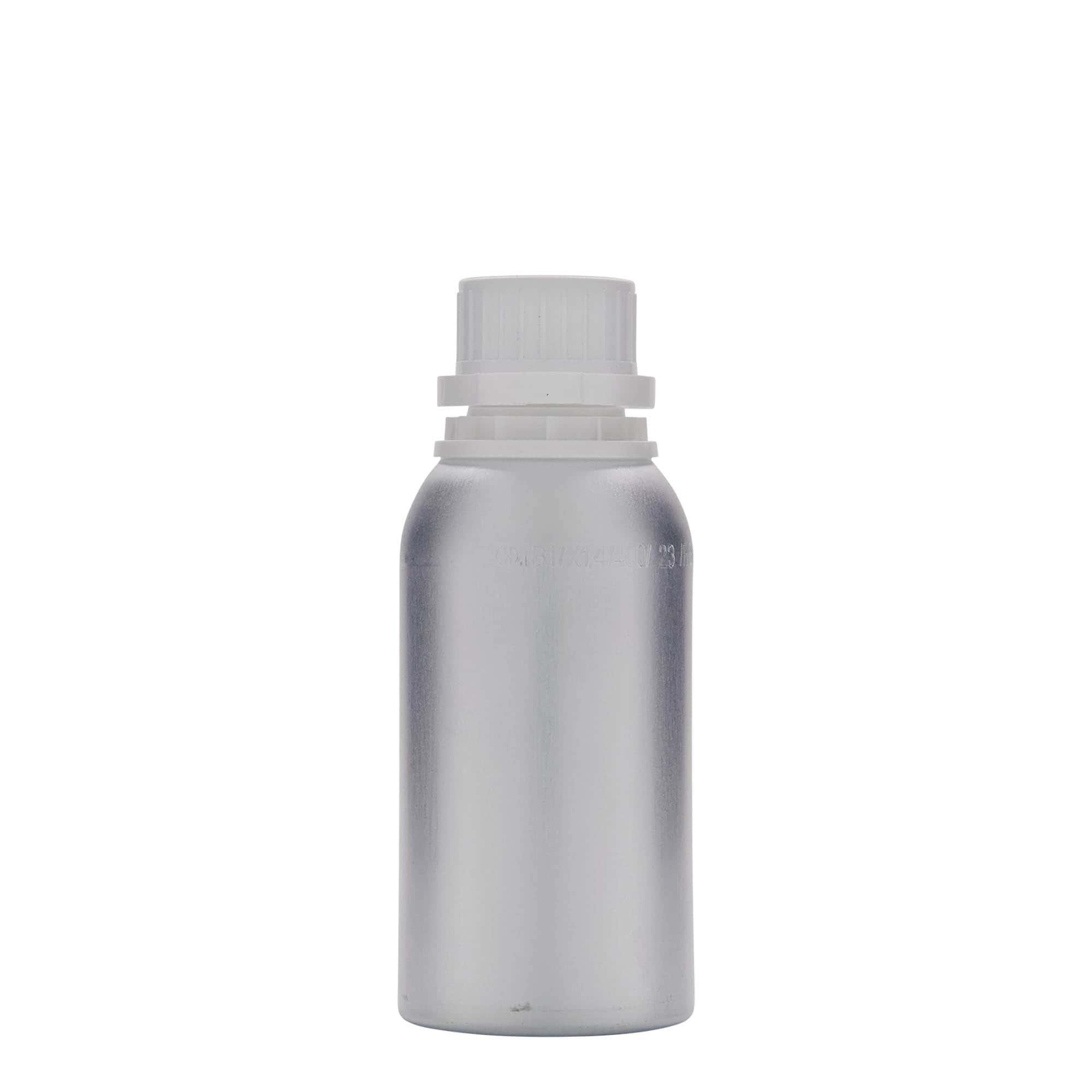275 ml aluminijumska flaša, metal, srebrna, grlo: DIN 32