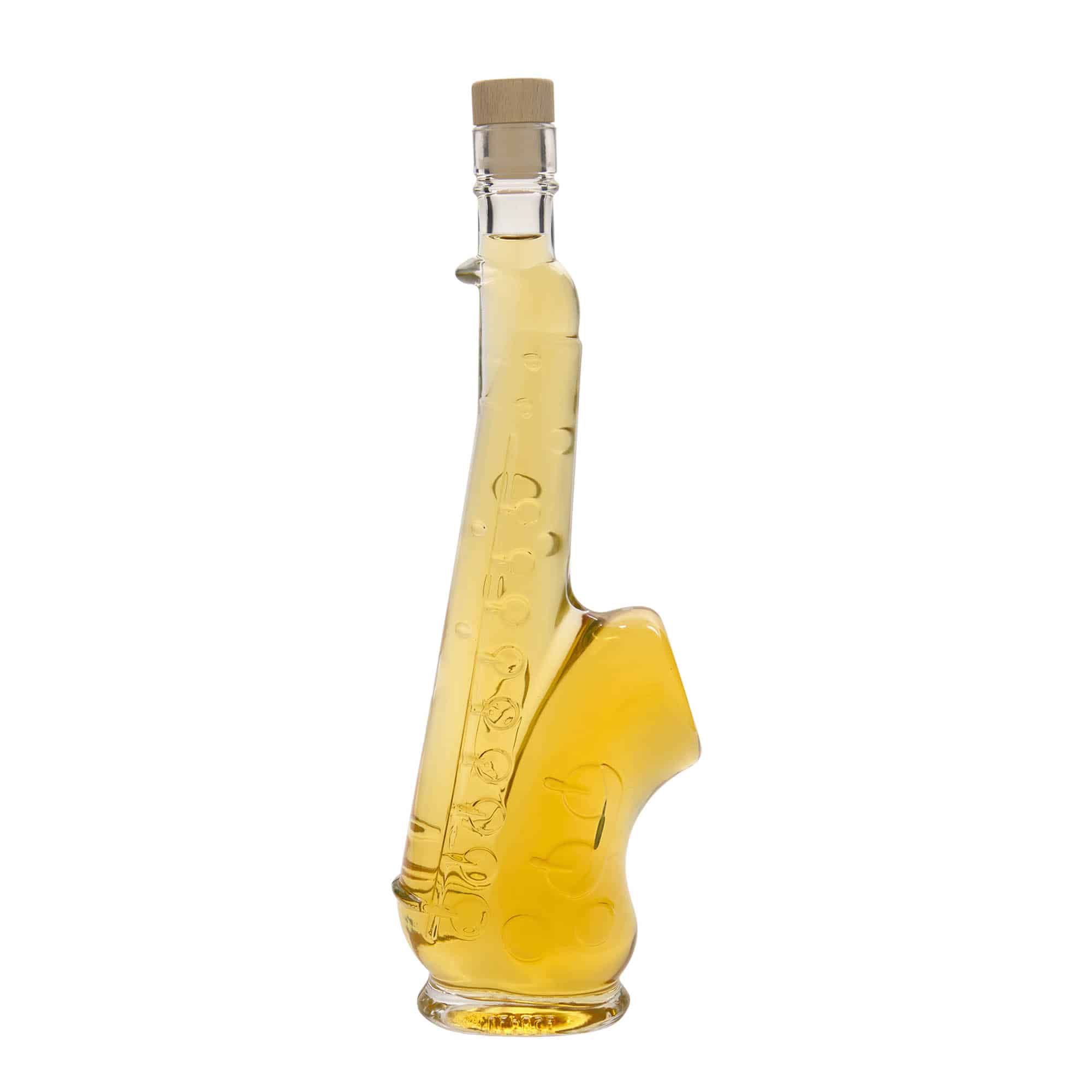 500 ml staklena boca 'Saksofon', otvor: pluta