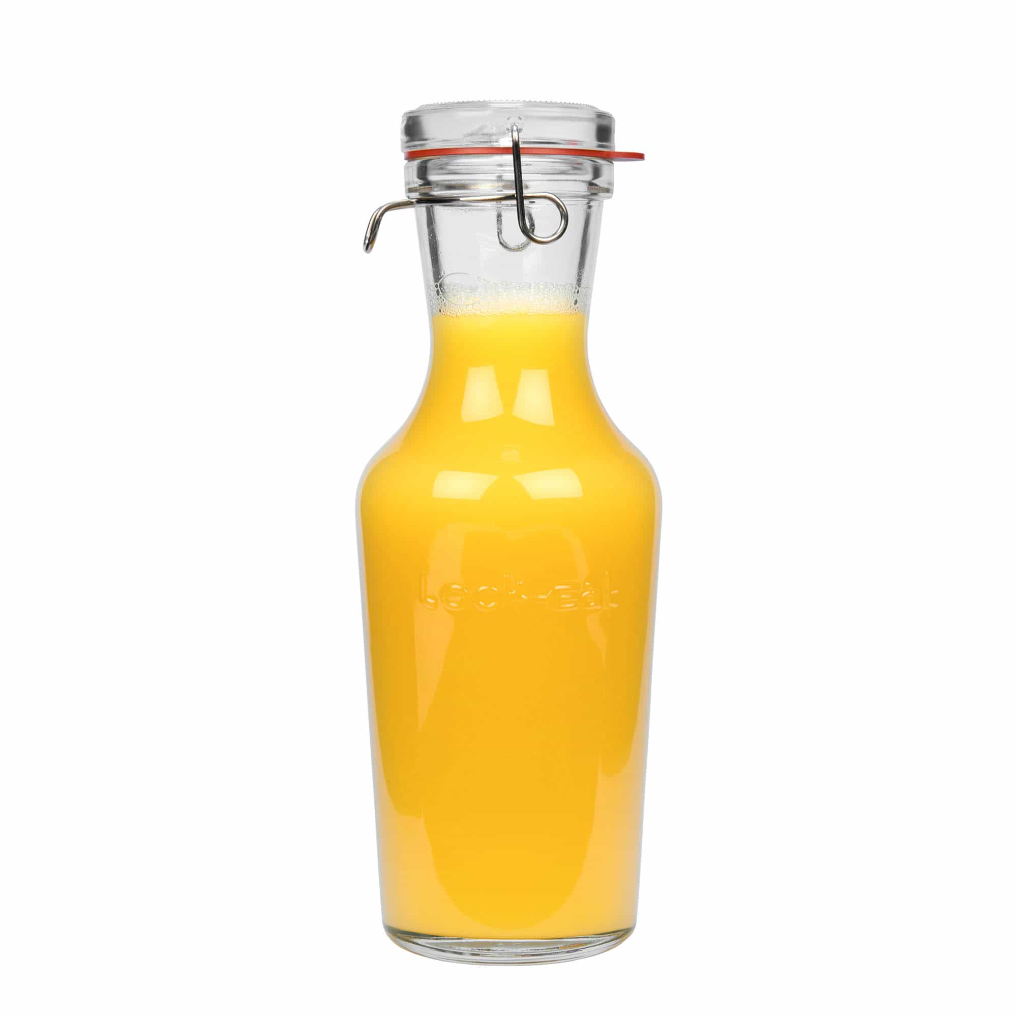 Stakleni bokal od 1000 ml 'Lock-Eat', otvor: Hermetički zatvarač