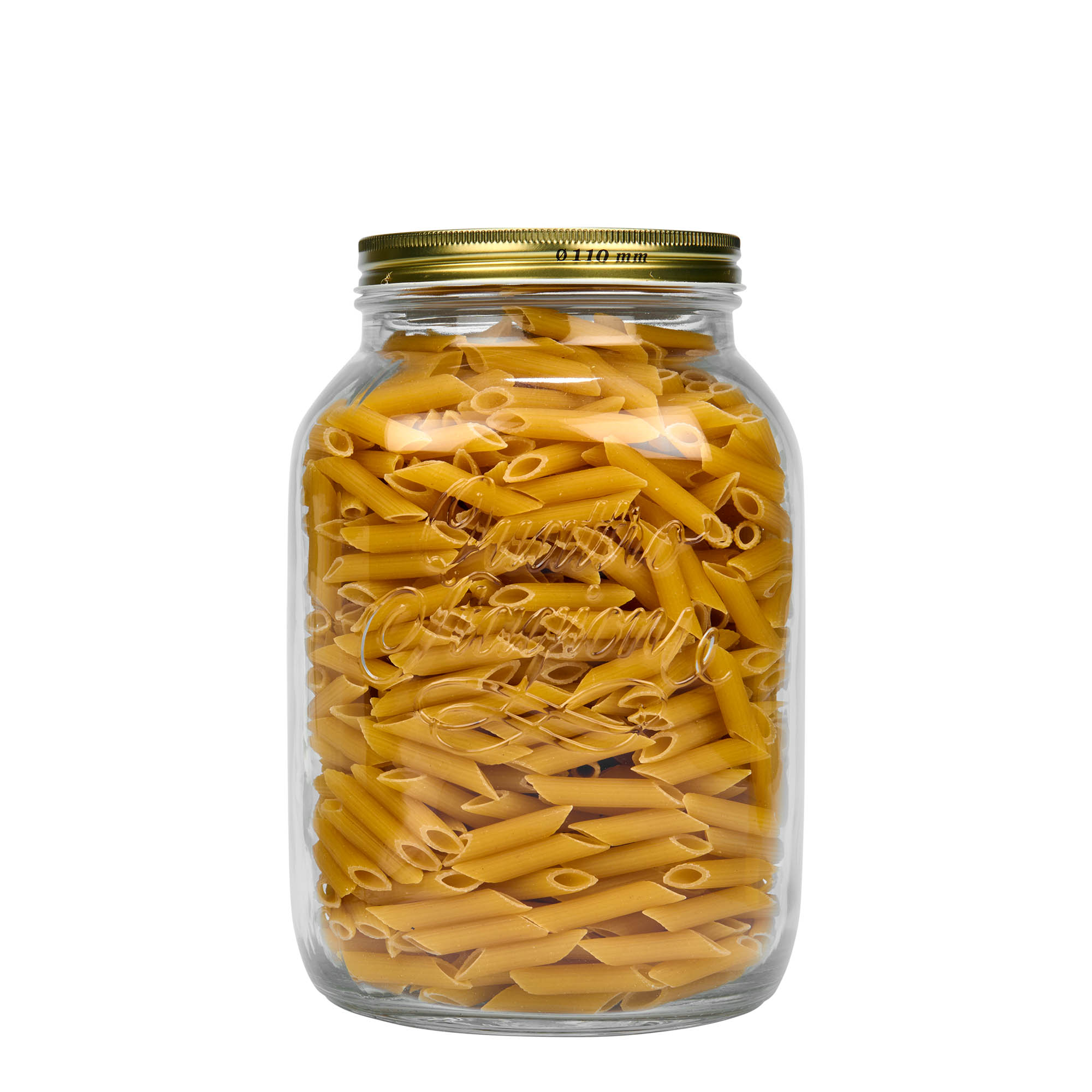 3.000 ml staklena tegla 'Quattro Stagioni', otvor: navojni poklopac 3.000 ml staklena tegla 'Quattro Stagioni', otvor: navojni poklopac