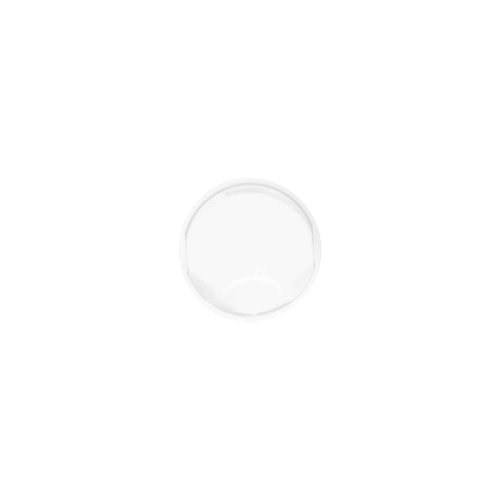 Zatvarač sa navojem Disc Top, PP plastika, bela, za otvor: 20/410