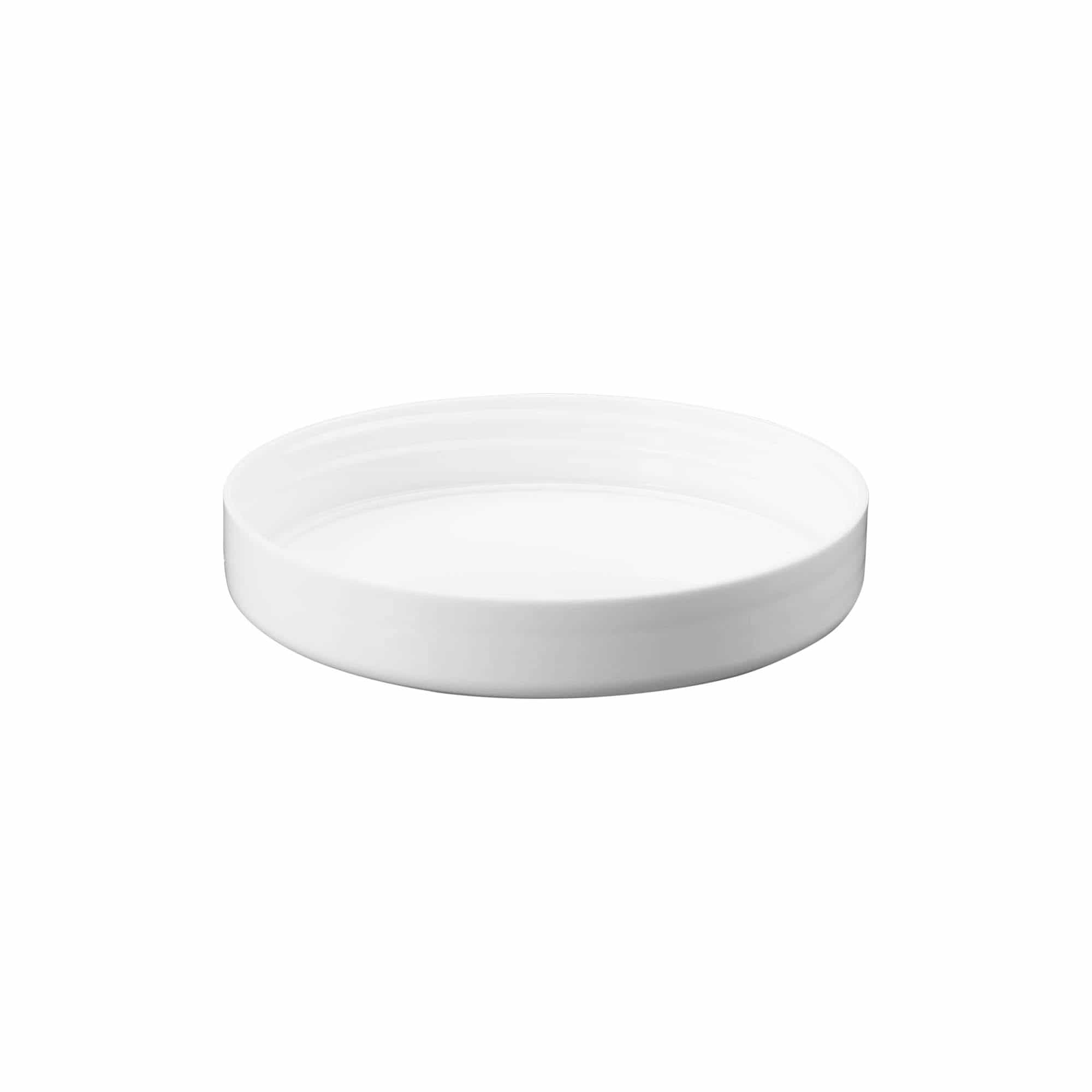 Zatvarač sa navojem, PP plastika, bela, za otvor: 100/400