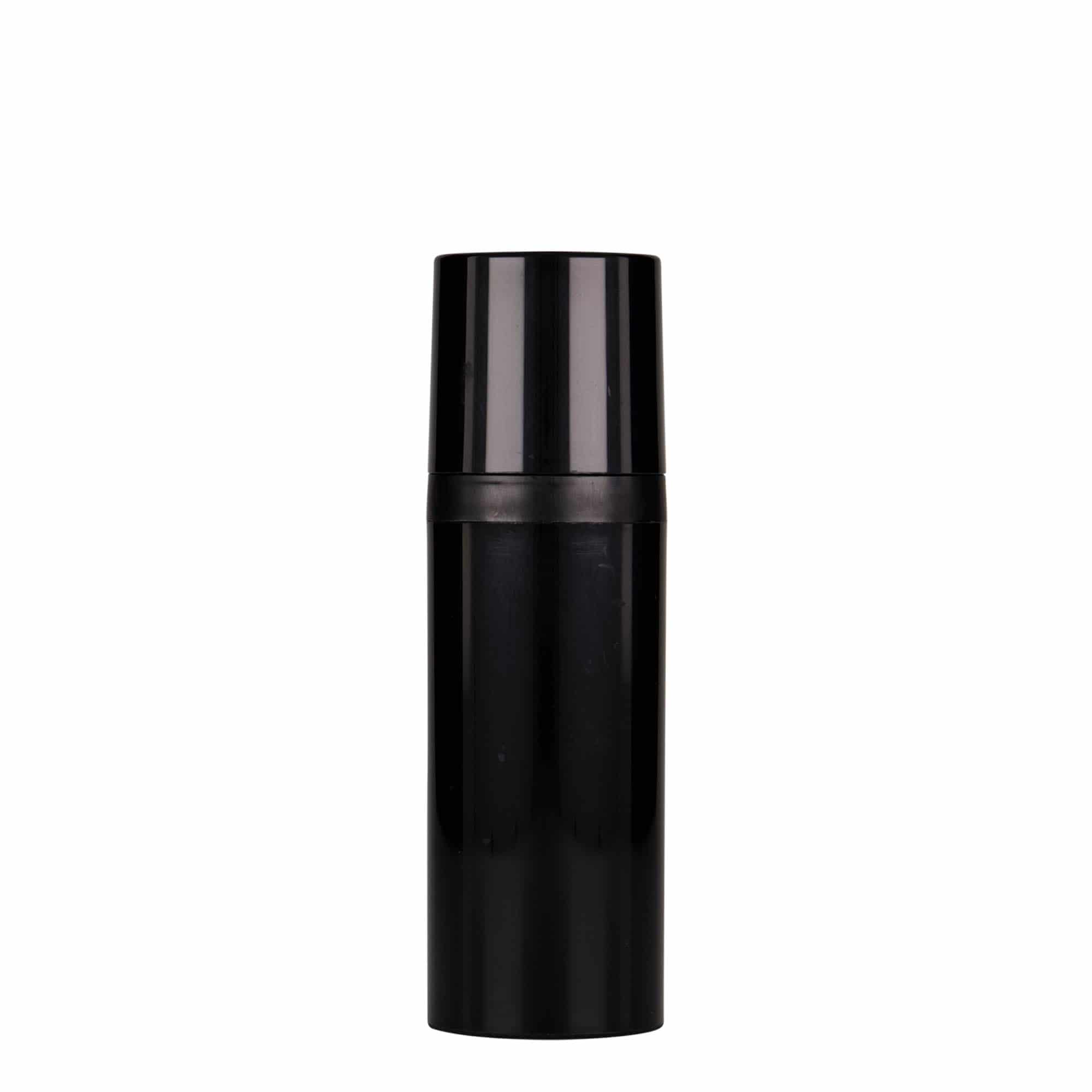 50 ml Airless dozator 'Mezzo', PP-plastika, crni