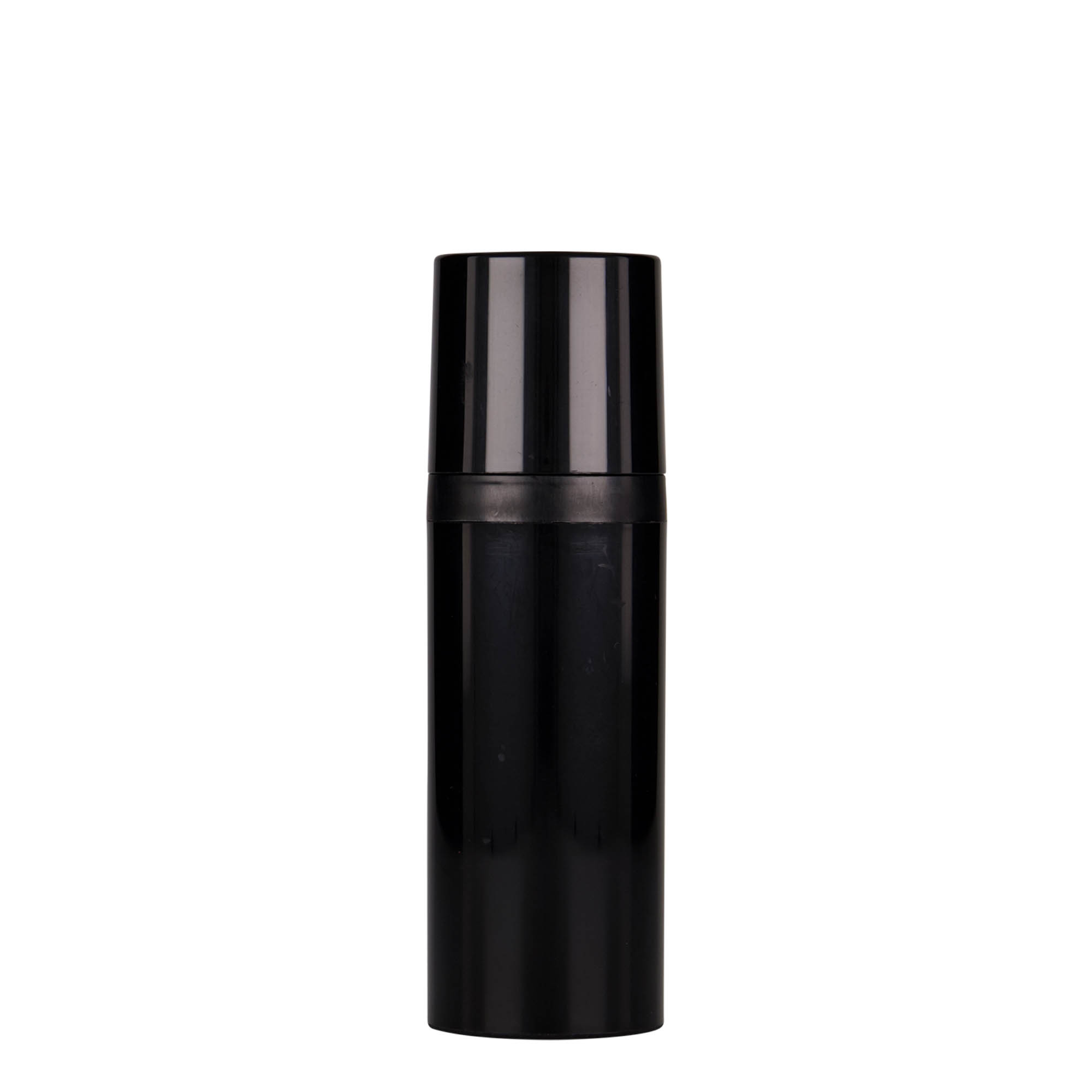 50 ml Airless dozator 'Mezzo', PP-plastika, crni 50 ml Airless dozator 'Mezzo', PP-plastika, crni
