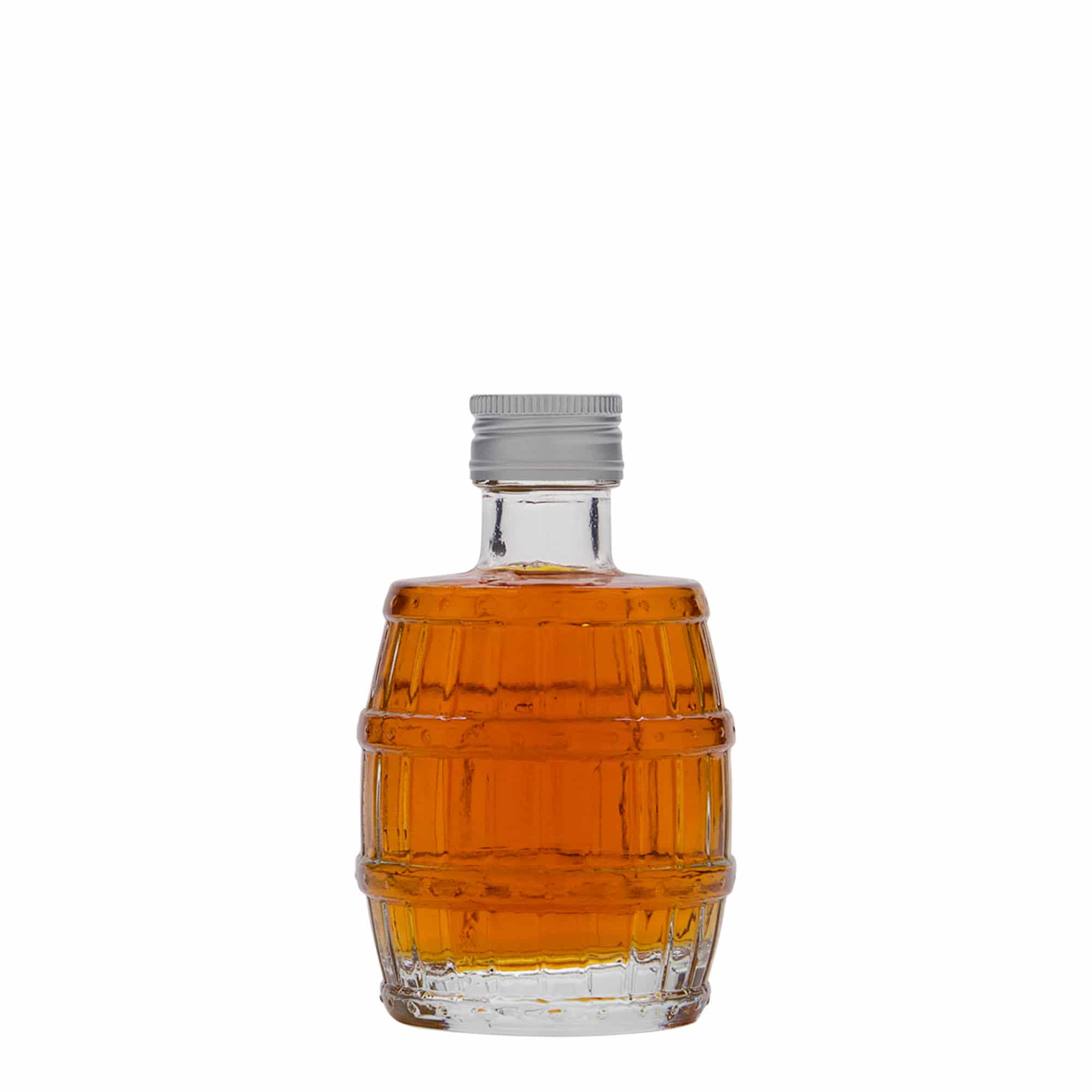 100 ml staklena flaša 'Bure', grlo: PP 24 100 ml staklena flaša 'Bure', grlo: PP 24
