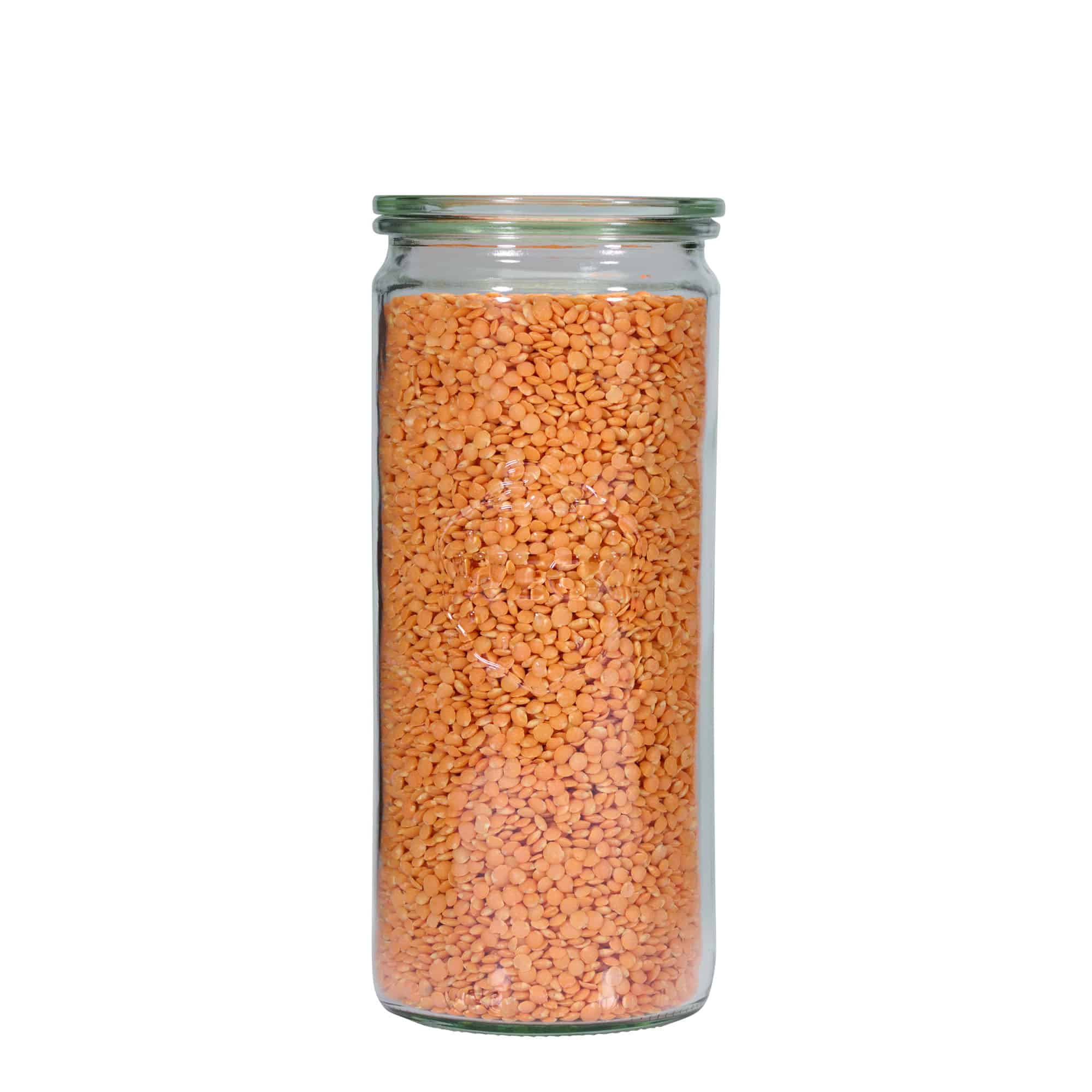 1.040 ml WECK cilindrična tegla, otvor: okrugli rub