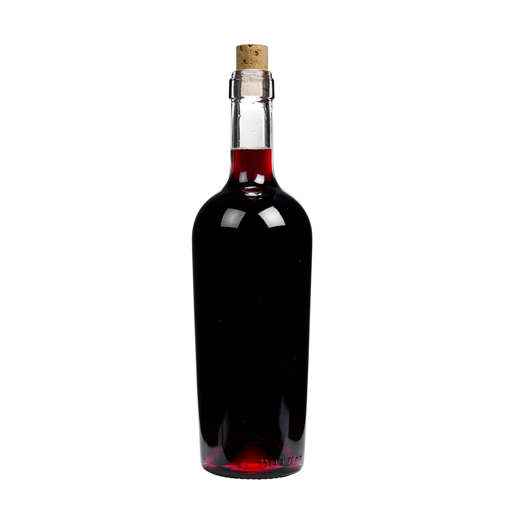 750 ml vinska boca 'Imperiale', grlo: čep
