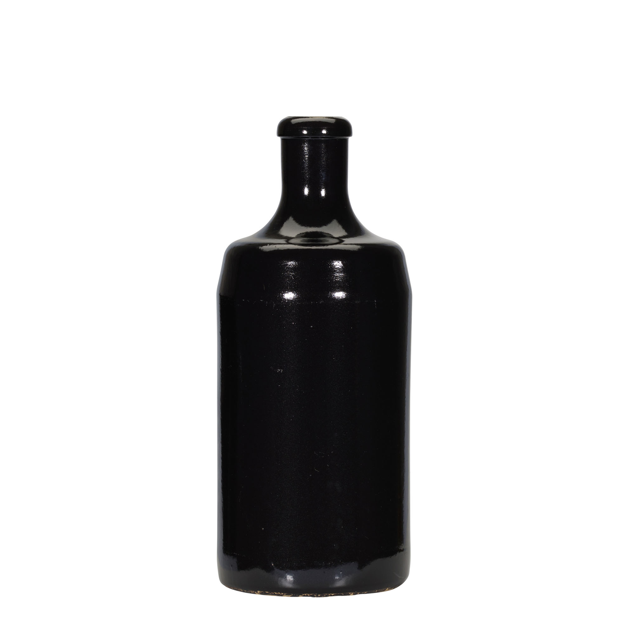 700 ml glineni vrč 'Calvados, kamenina, crni, otvor: pluta' 700 ml glineni vrč 'Calvados, kamenina, crni, otvor: pluta'