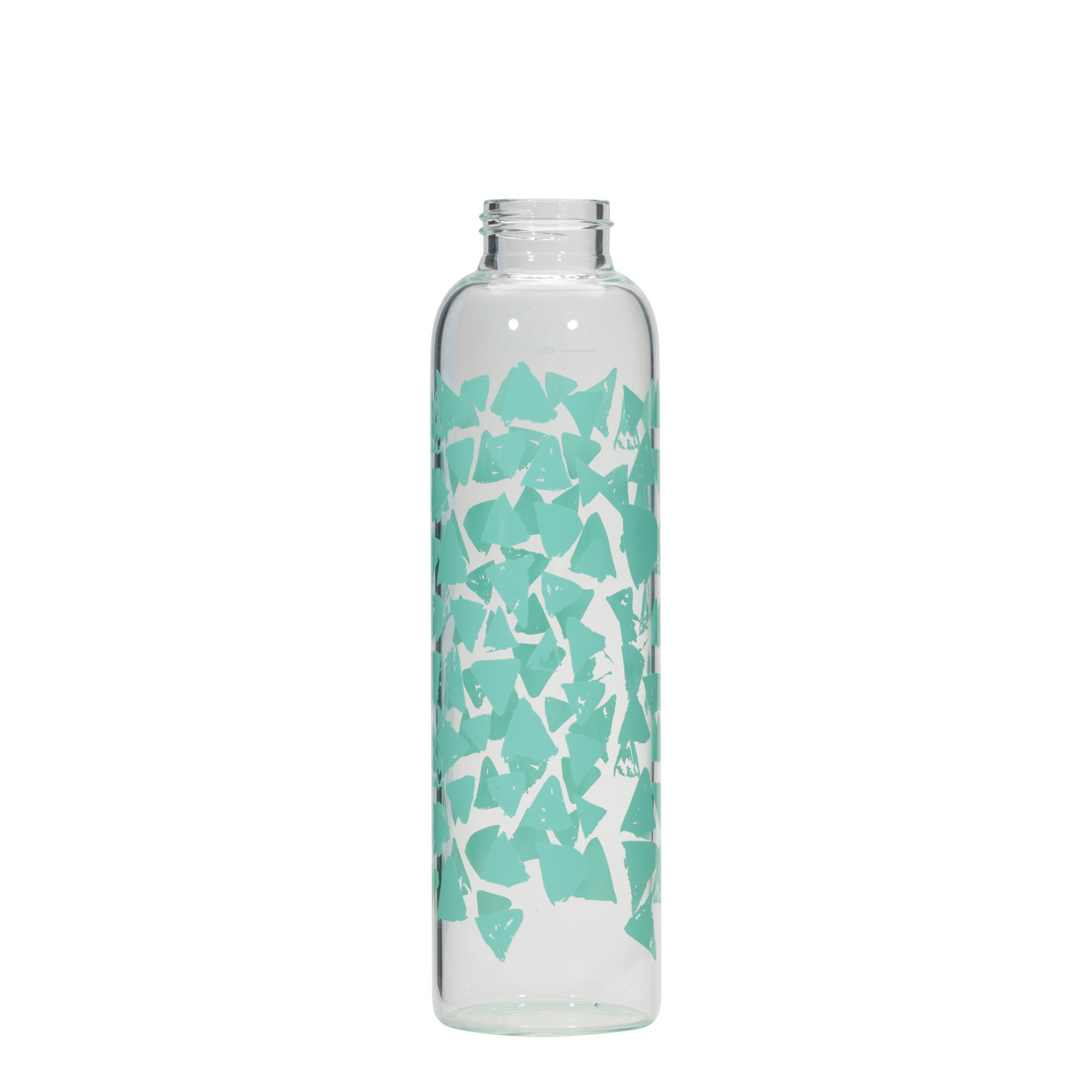 Boca za piće od 500 ml, 'Perseus', motiv: Tirkizni trougao, otvor: Zatvarač sa navojem Boca za piće od 500 ml, 'Perseus', motiv: Tirkizni trougao, otvor: Zatvarač sa navojem