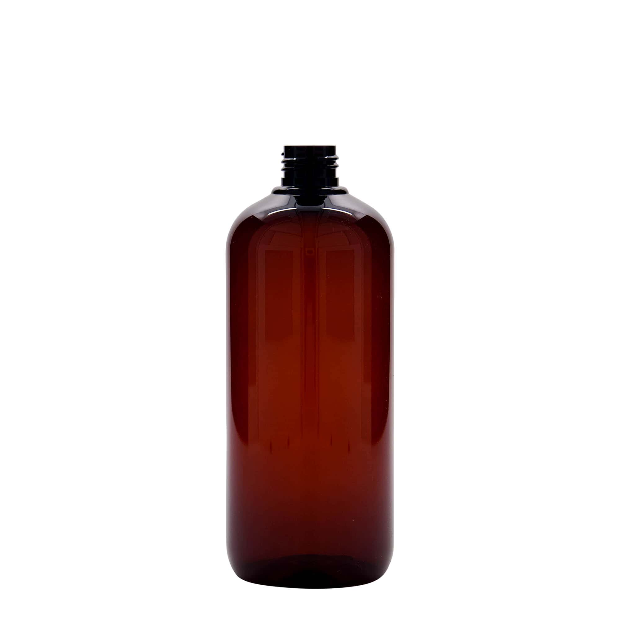 500 ml flaša od reciklirane plastike 'Victor's Best', PCR, braon, grlo: 24/410