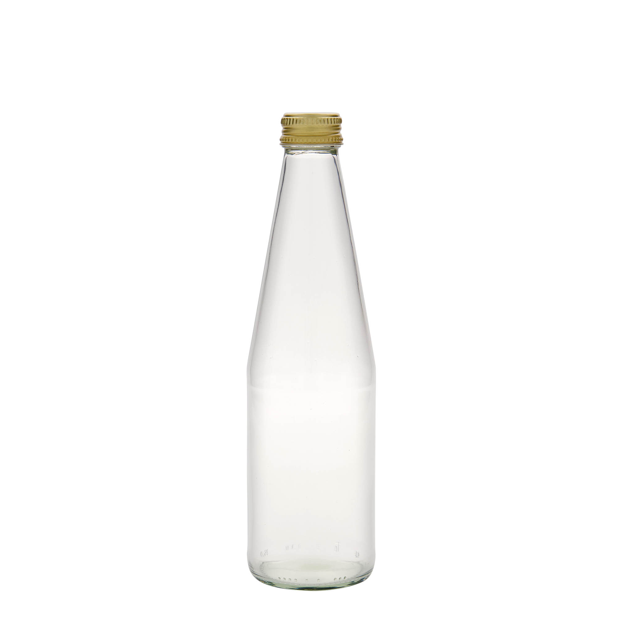 330 ml univerzalna flaša u obliku šargarepe, staklo, grlo: PP 28