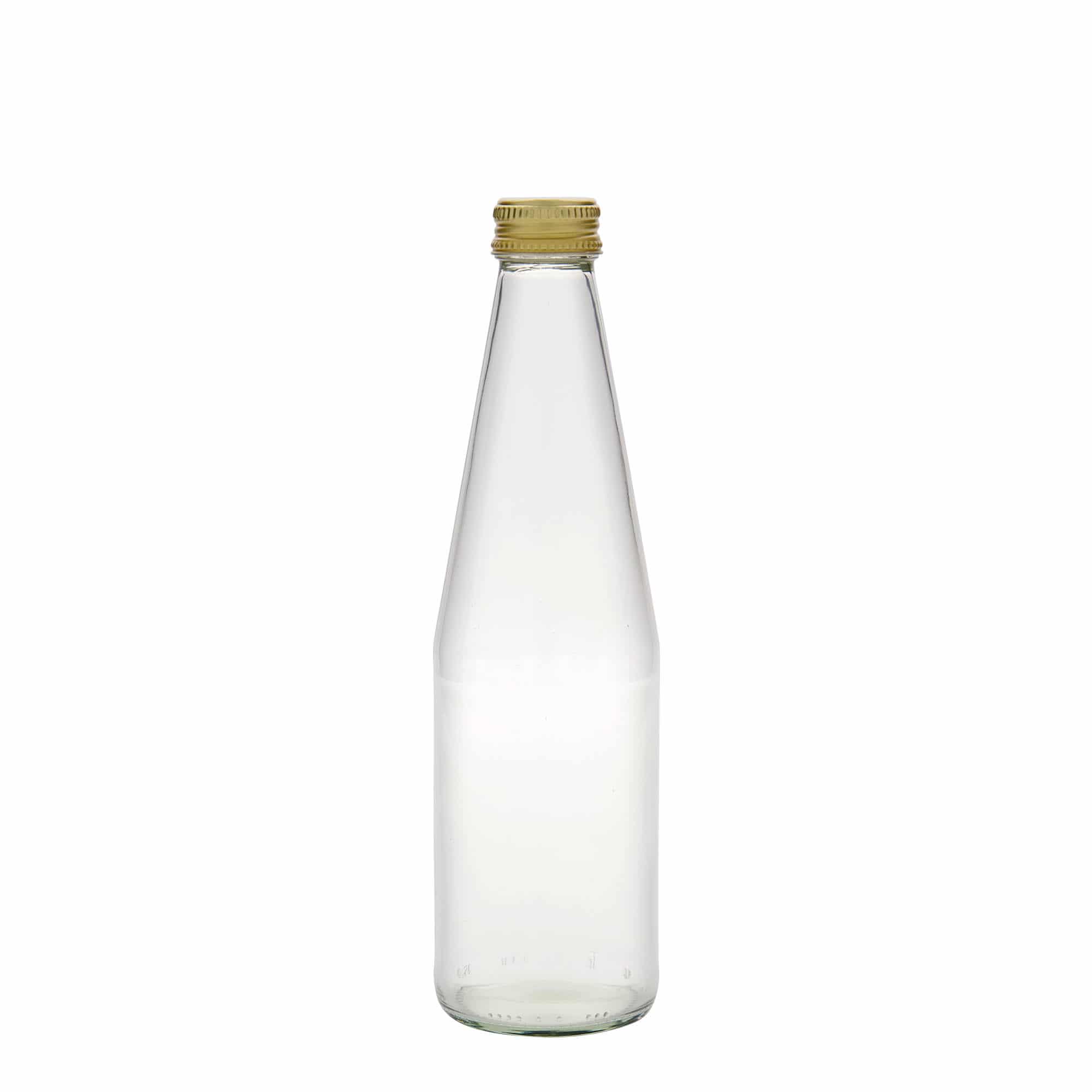 330 ml univerzalna flaša u obliku šargarepe, staklo, grlo: PP 28