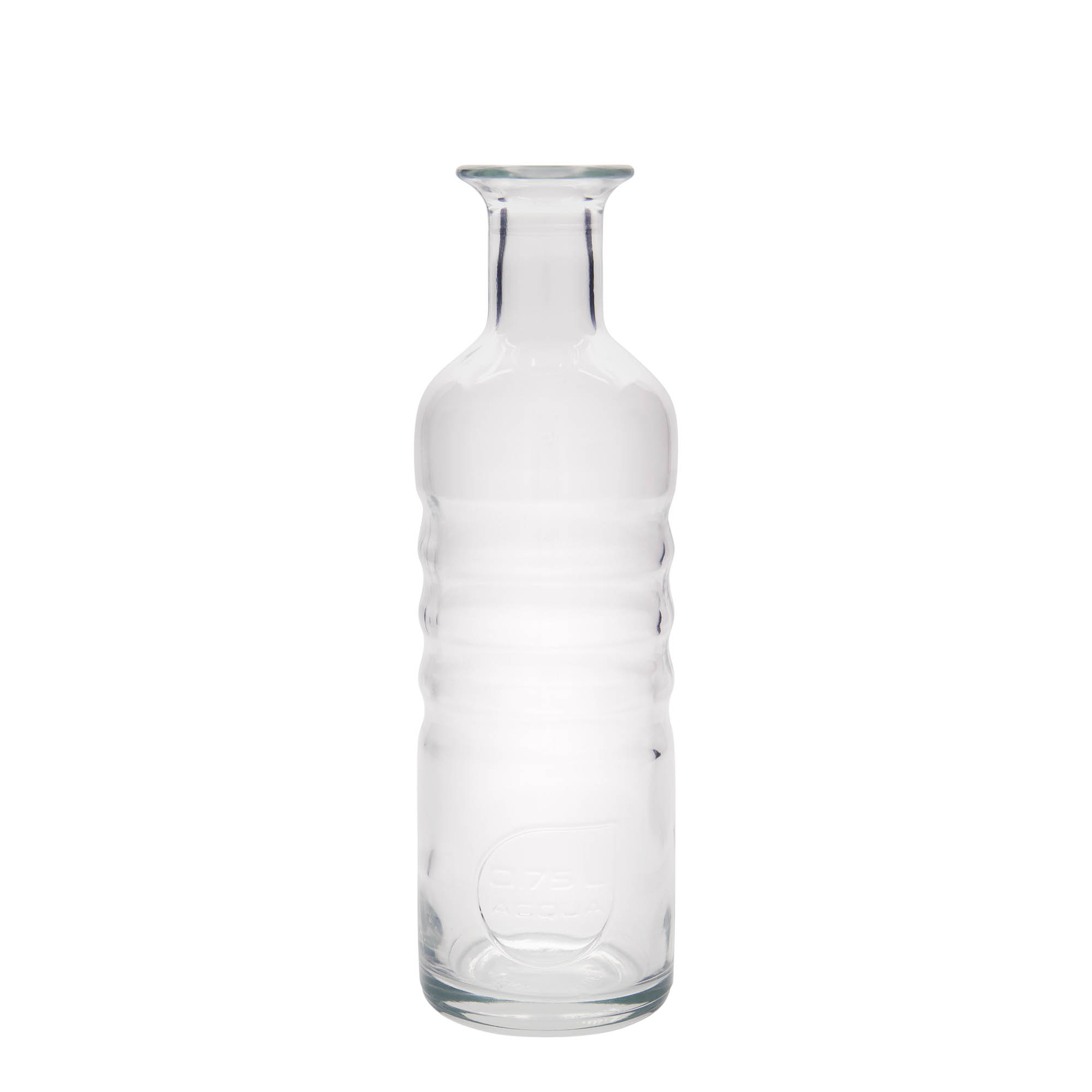750 ml staklena flaša 'Optima Acqua', grlo: čep