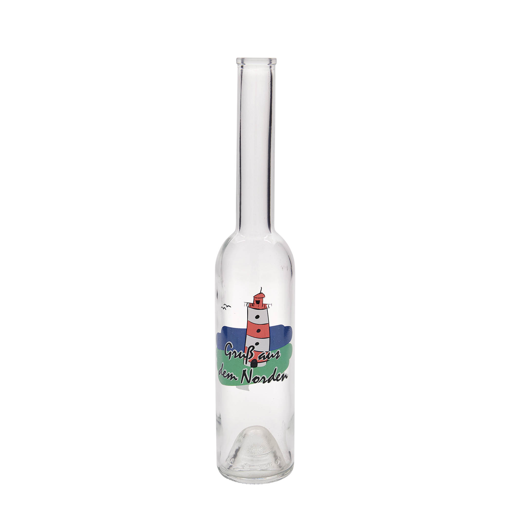 Staklena boca od 350 ml 'Opera', motiv: Norden, otvor: Plutani čep Staklena boca od 350 ml 'Opera', motiv: Norden, otvor: Plutani čep