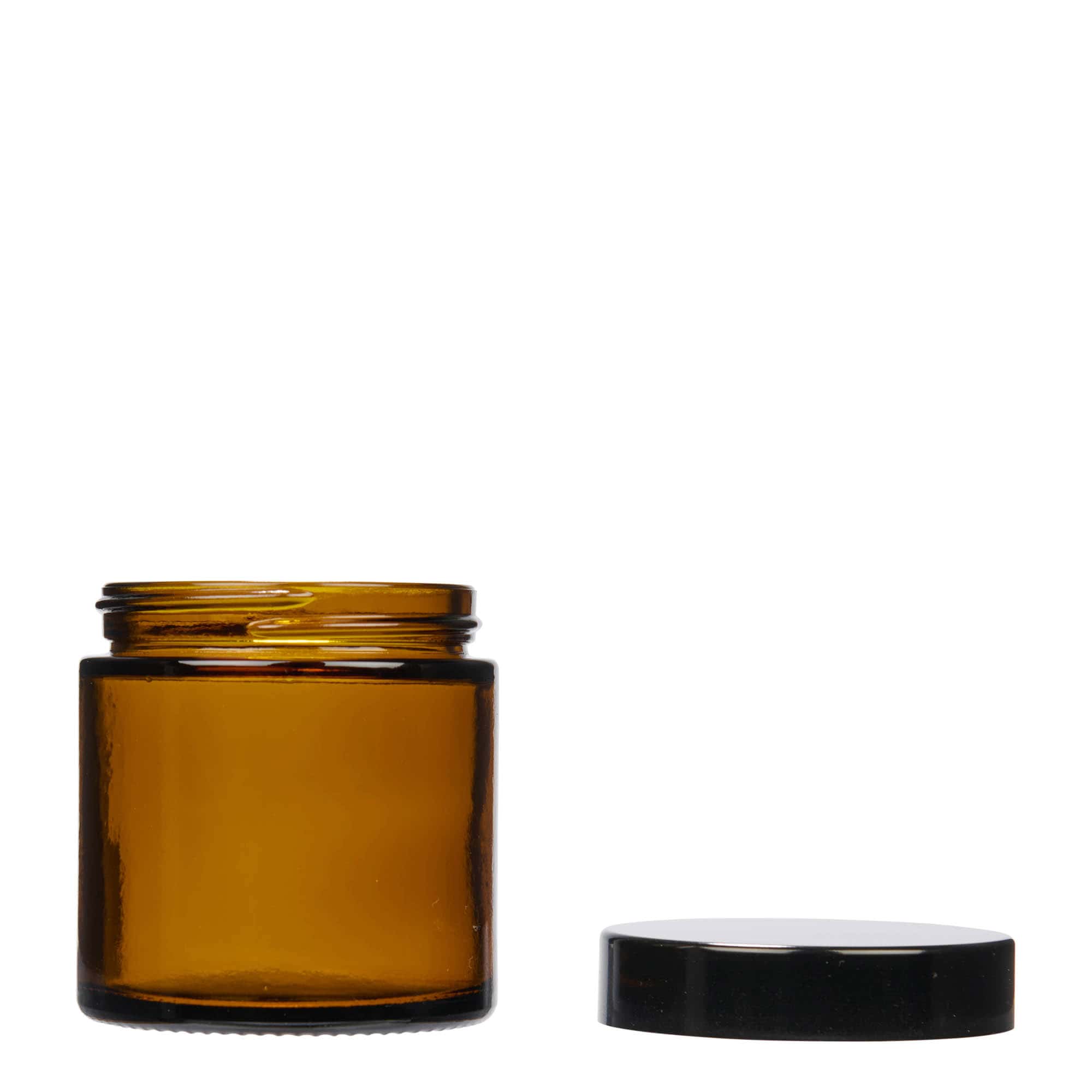 120 ml teglu 'Brown Line', staklo, braon, otvor: navojni zatvarač