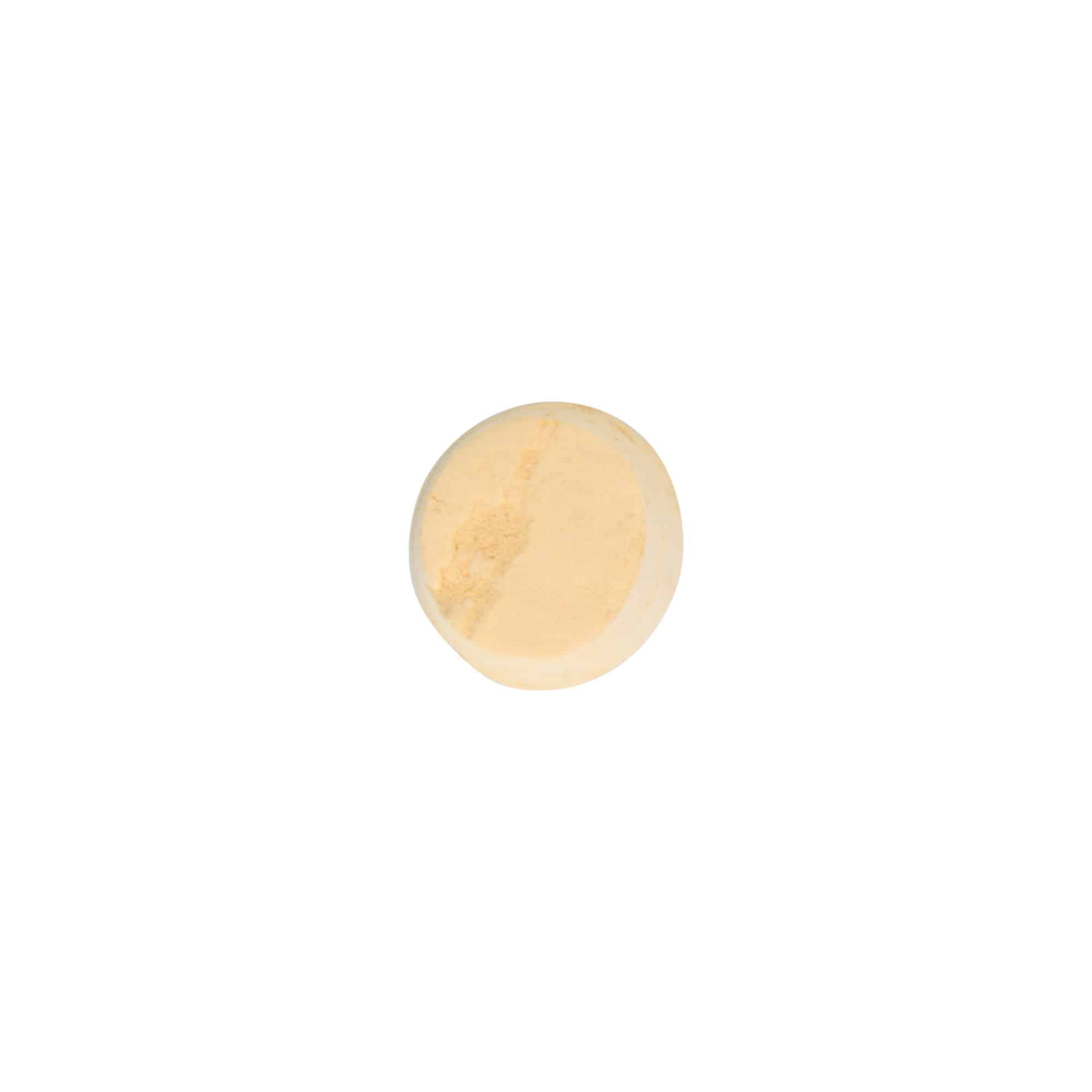 Šiljati čep 14-17 x 22, prirodni pluto, izbeljen, za otvor: pluto
