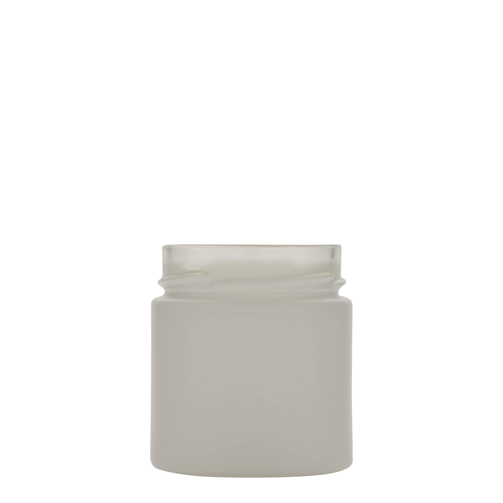 212 ml okrugla tegla 'Aurora', bela, otvor: Deep-Twist-Off (DTO 66)