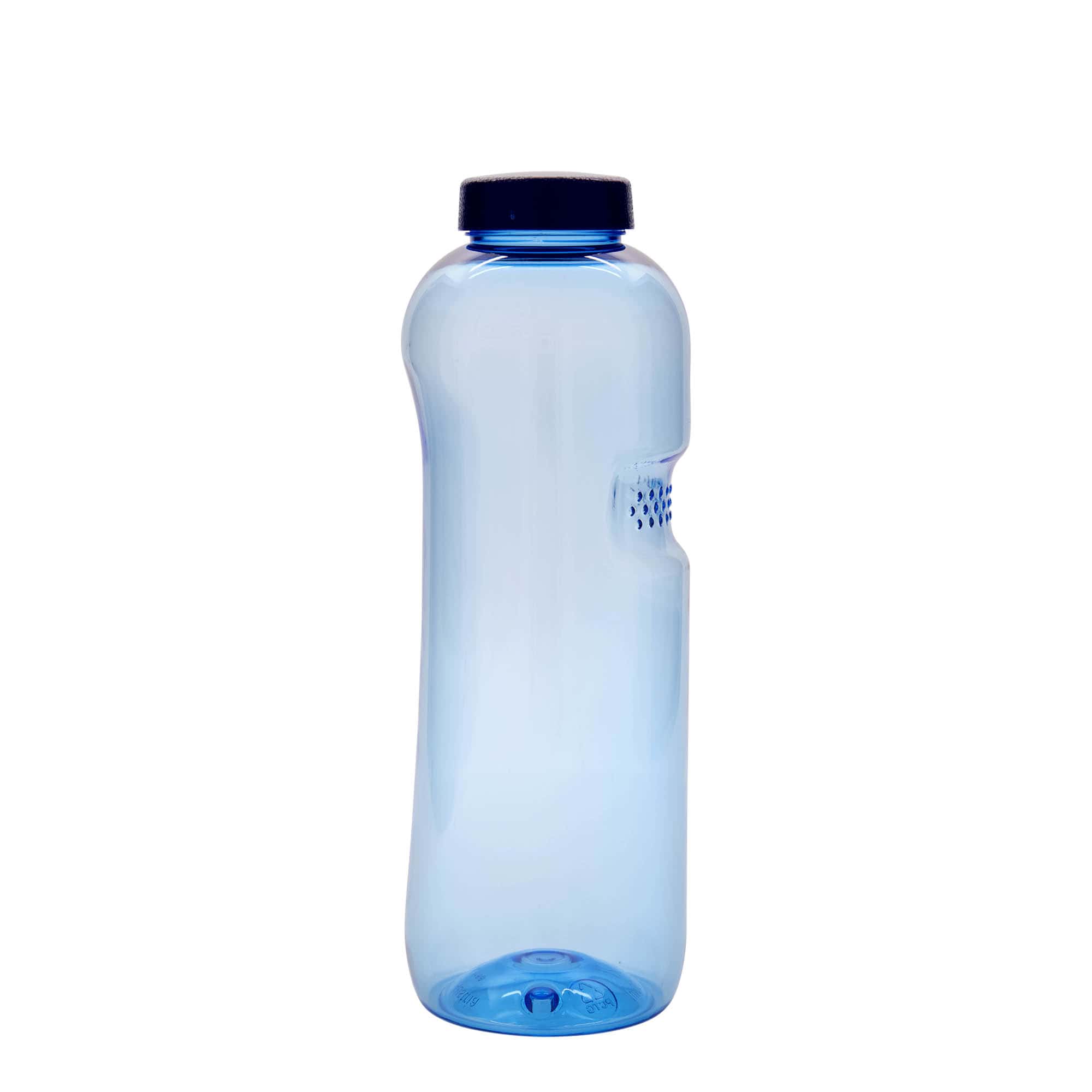 1.000 ml PET flaša za piće 'Kavodrink', plastika, plava